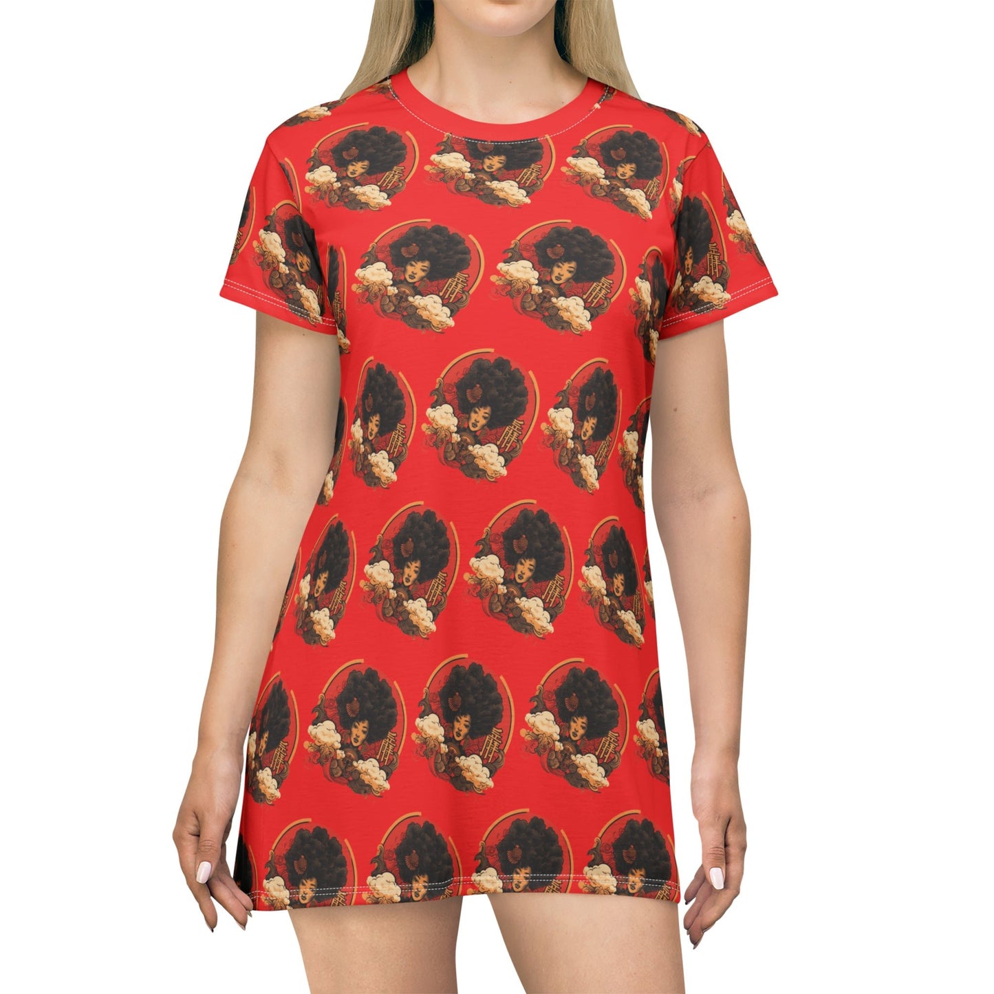 Tokio Rose T-Shirt Dress
