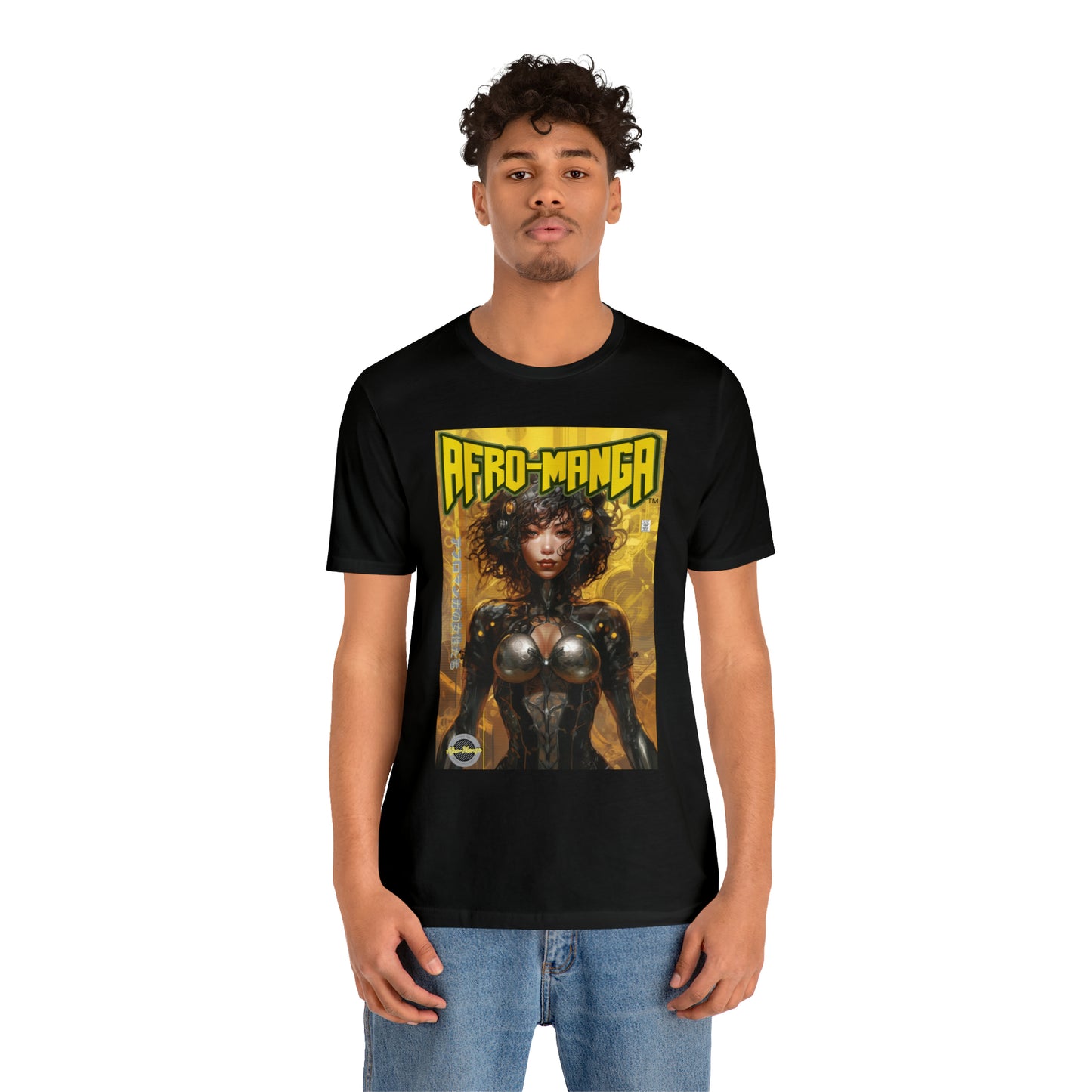 The Ladies of Afro-Manga Variant #1 Unisex Jersey Short Sleeve Tee