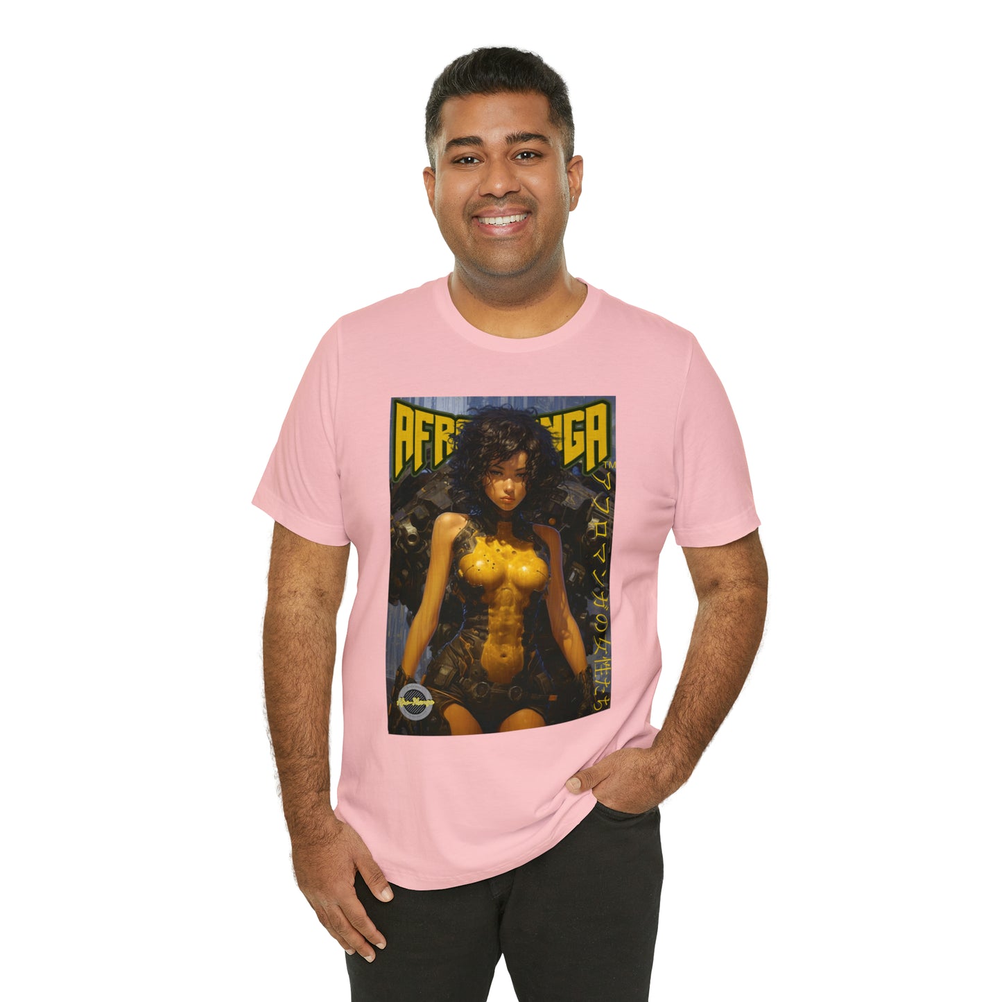 The Ladies of Afro Manga Unisex Jersey Short Sleeve Tee