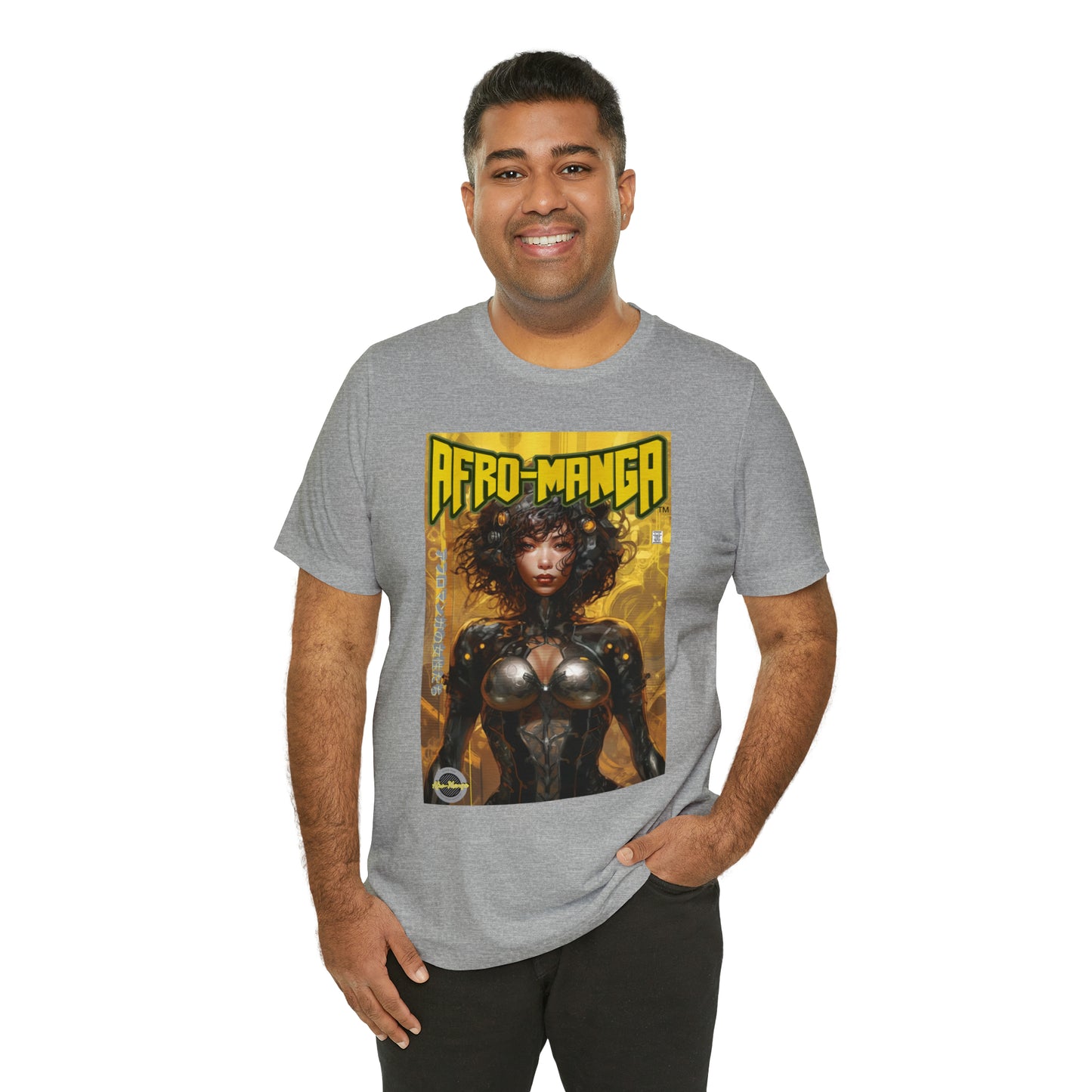 The Ladies of Afro-Manga Variant #1 Unisex Jersey Short Sleeve Tee