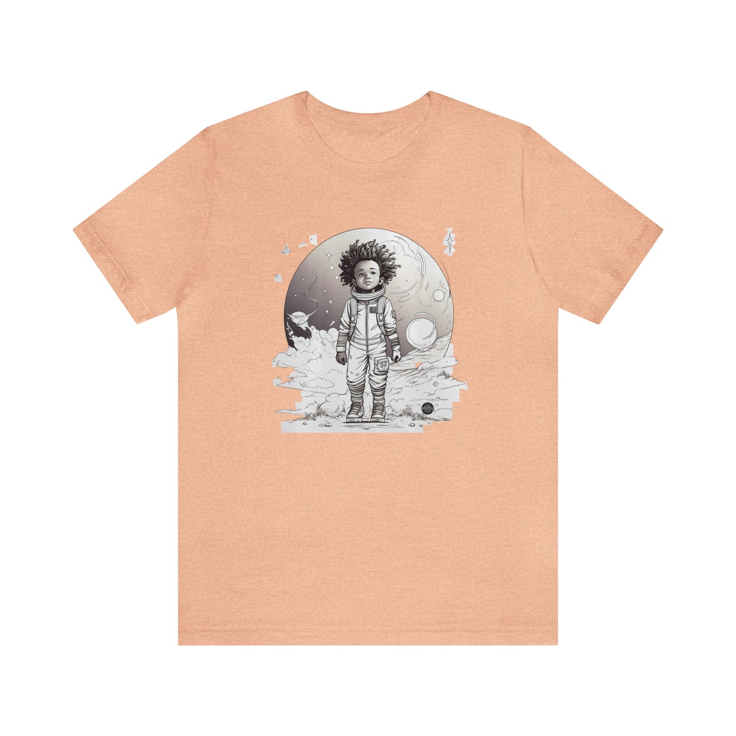 Space Cadet Unisex Jersey Short Sleeve Tee - Afro-MangaT-ShirtPrintify25167184449320816879