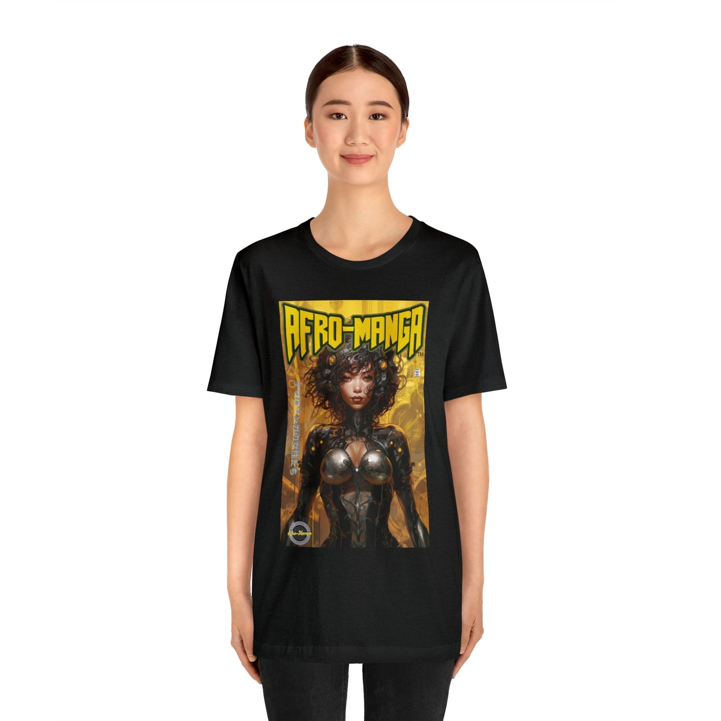 The Ladies of Afro-Manga Variant #1 Unisex Jersey Short Sleeve Tee