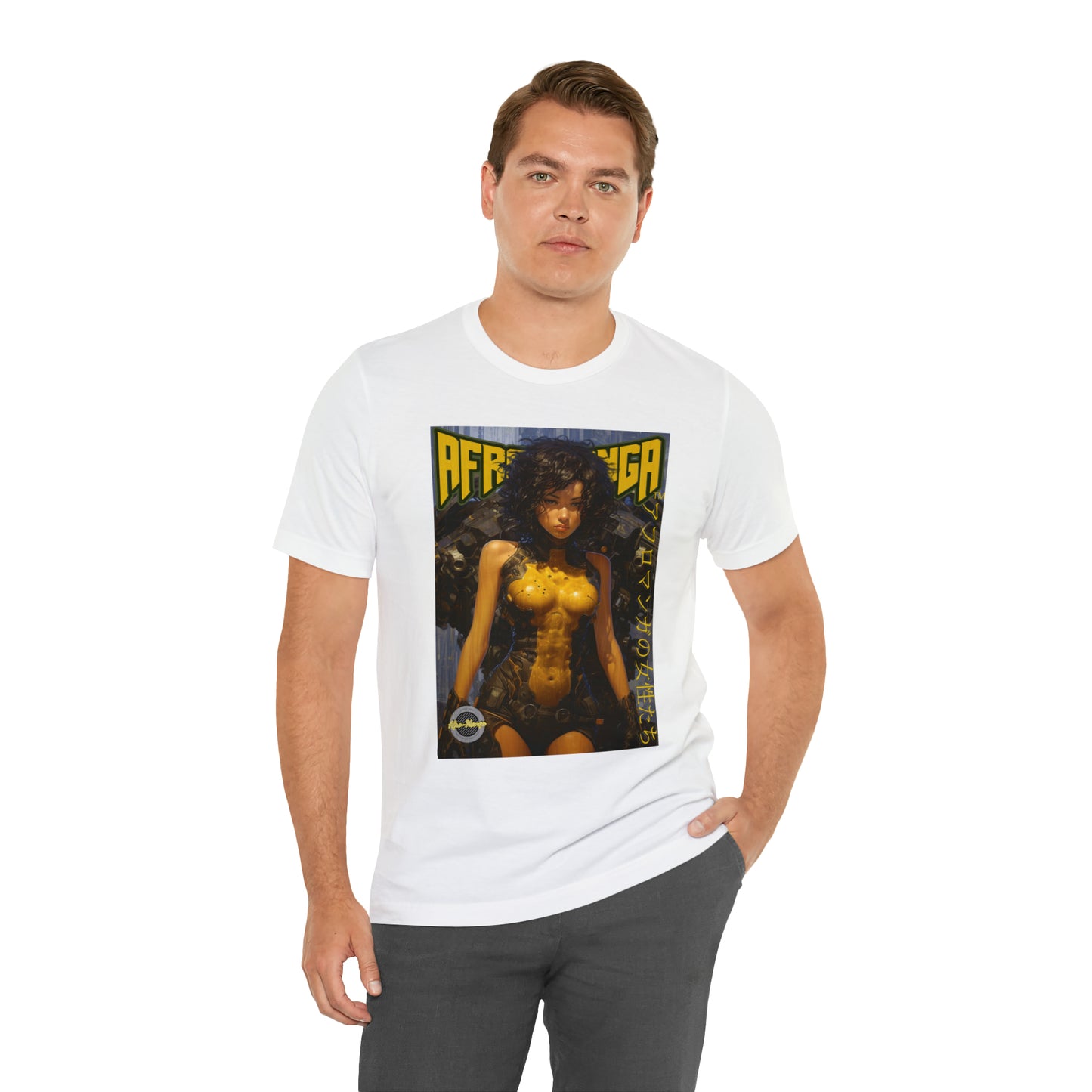 The Ladies of Afro Manga Unisex Jersey Short Sleeve Tee