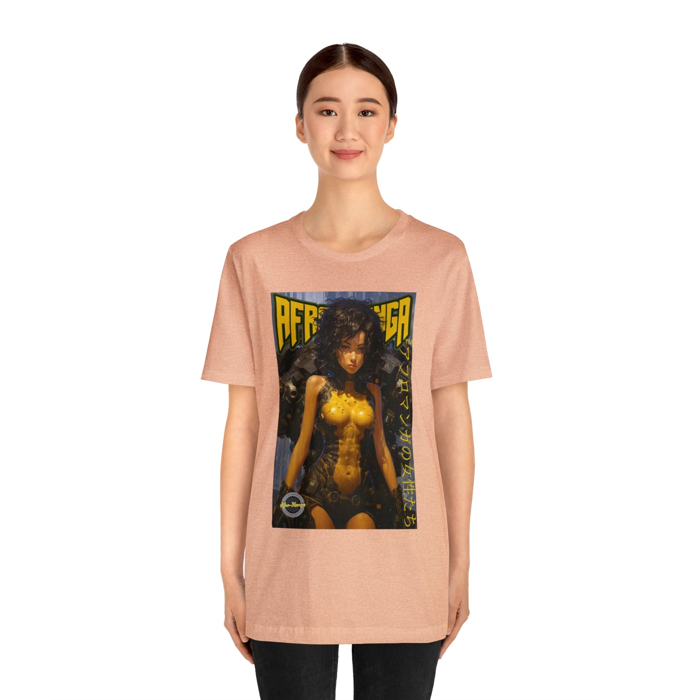 The Ladies of Afro Manga Unisex Jersey Short Sleeve Tee