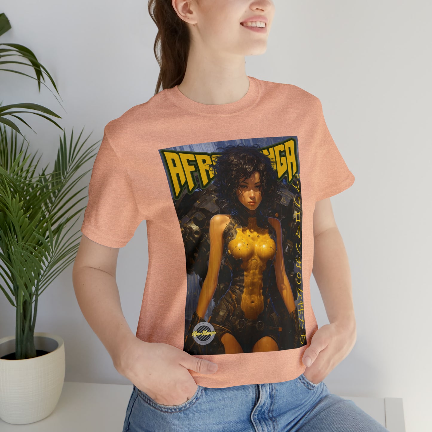 The Ladies of Afro Manga Unisex Jersey Short Sleeve Tee