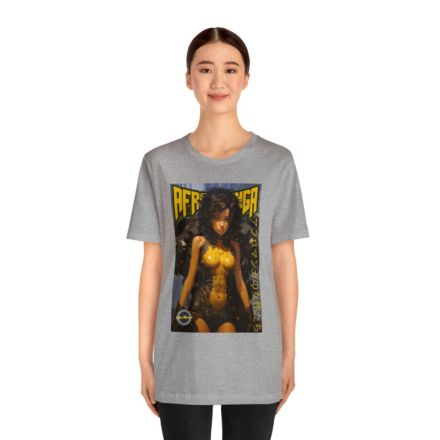 The Ladies of Afro Manga Unisex Jersey Short Sleeve Tee