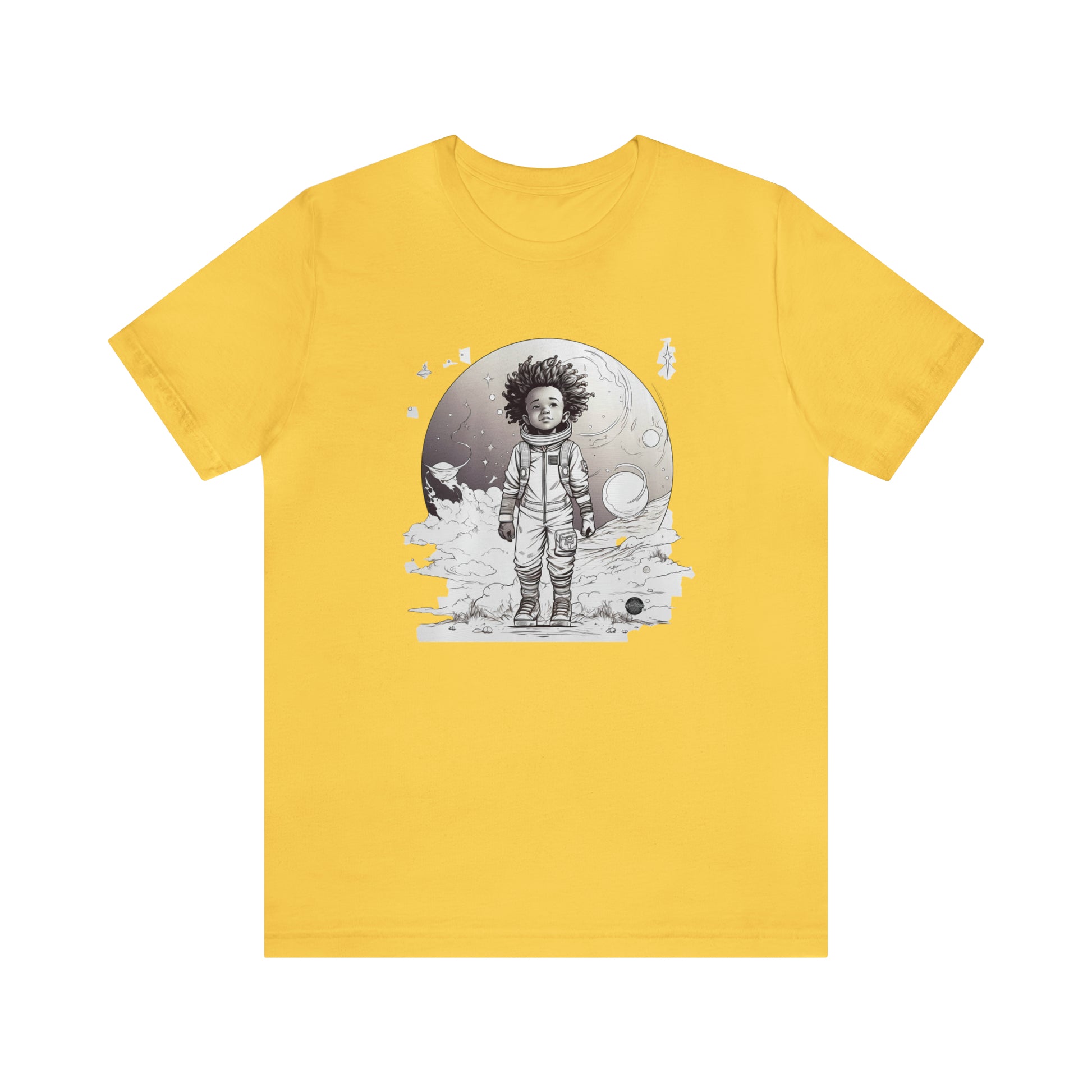 Space Cadet Unisex Jersey Short Sleeve Tee - Afro-MangaT-ShirtPrintify11609065740965762026