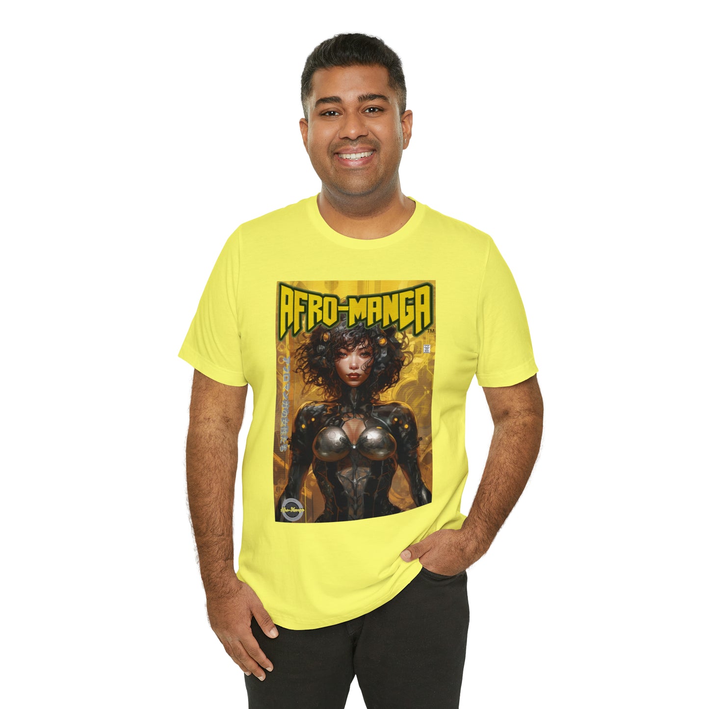 The Ladies of Afro-Manga Variant #1 Unisex Jersey Short Sleeve Tee