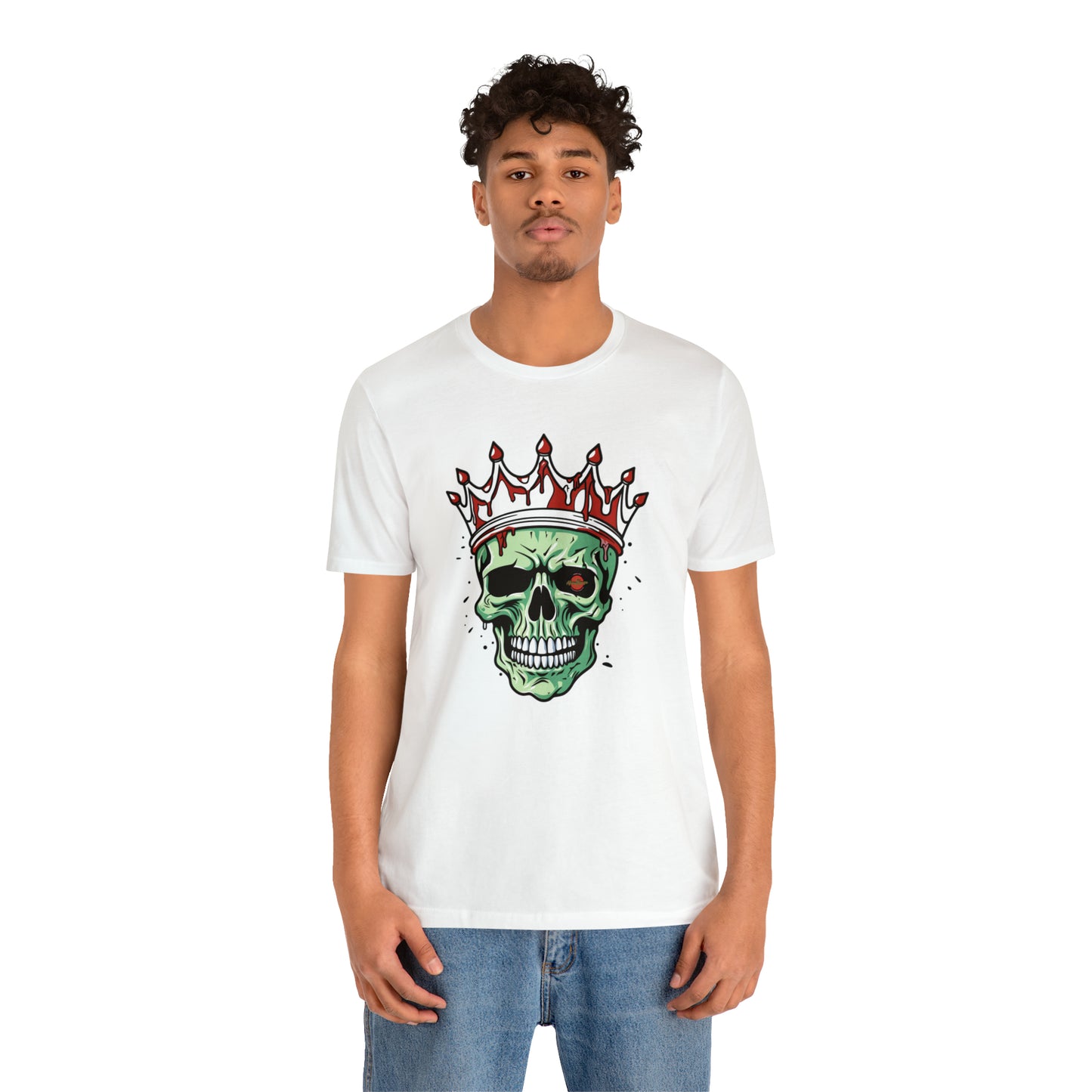 Bloody Skull Unisex Jersey Short Sleeve Tee - Afro-MangaAfro-MangaPrintify17892642186318723383