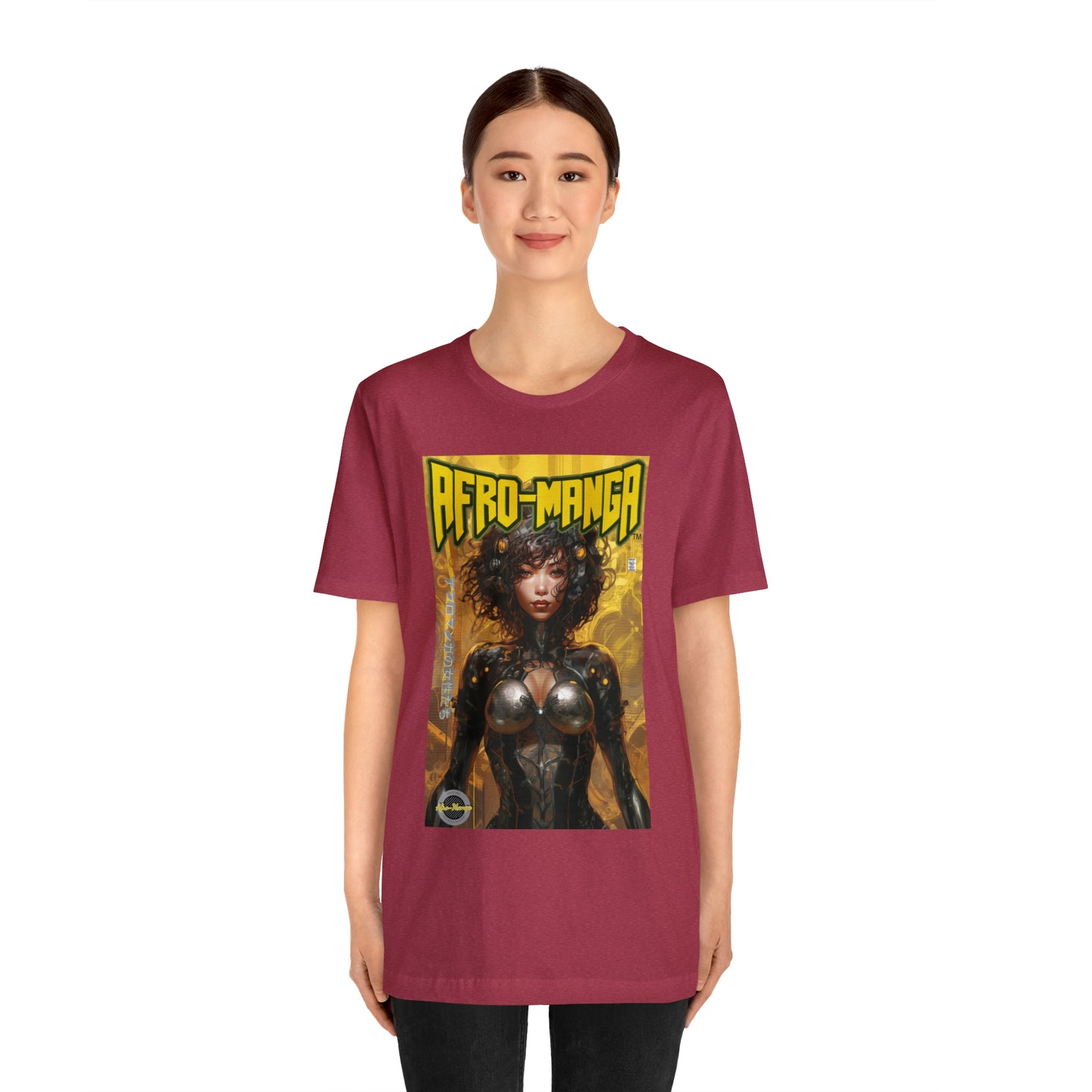 The Ladies of Afro-Manga Variant #1 Unisex Jersey Short Sleeve Tee