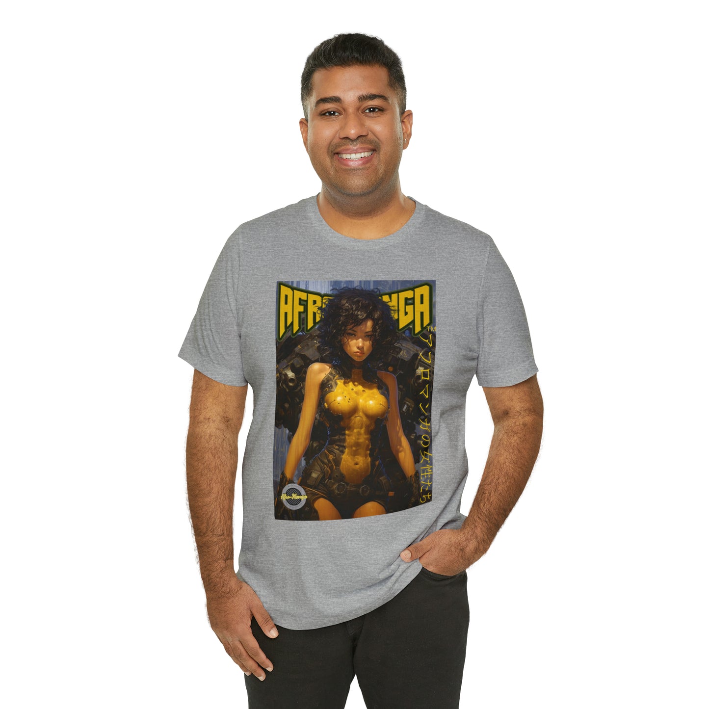 The Ladies of Afro Manga Unisex Jersey Short Sleeve Tee