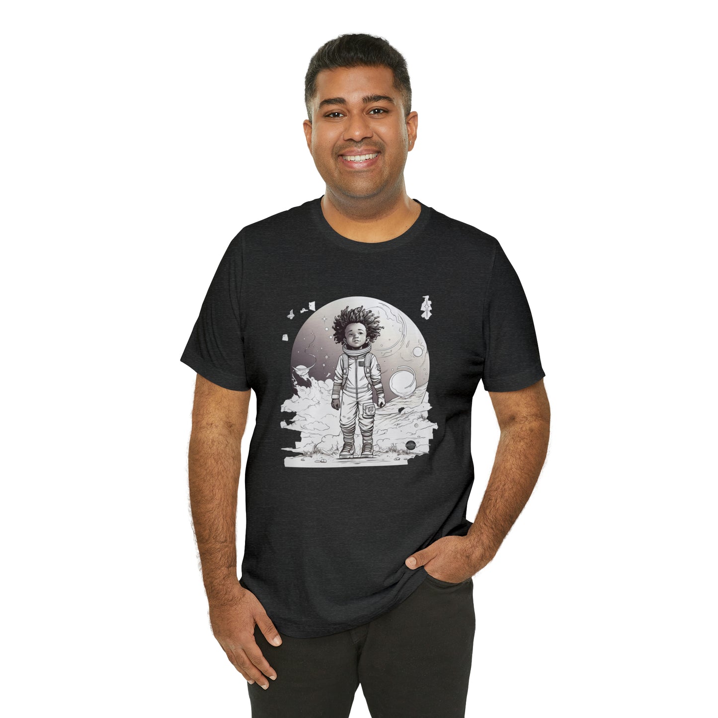 Space Cadet Unisex Jersey Short Sleeve Tee - Afro-MangaT-ShirtPrintify15072514199406201292