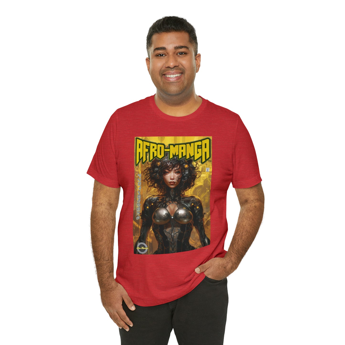 The Ladies of Afro-Manga Variant #1 Unisex Jersey Short Sleeve Tee