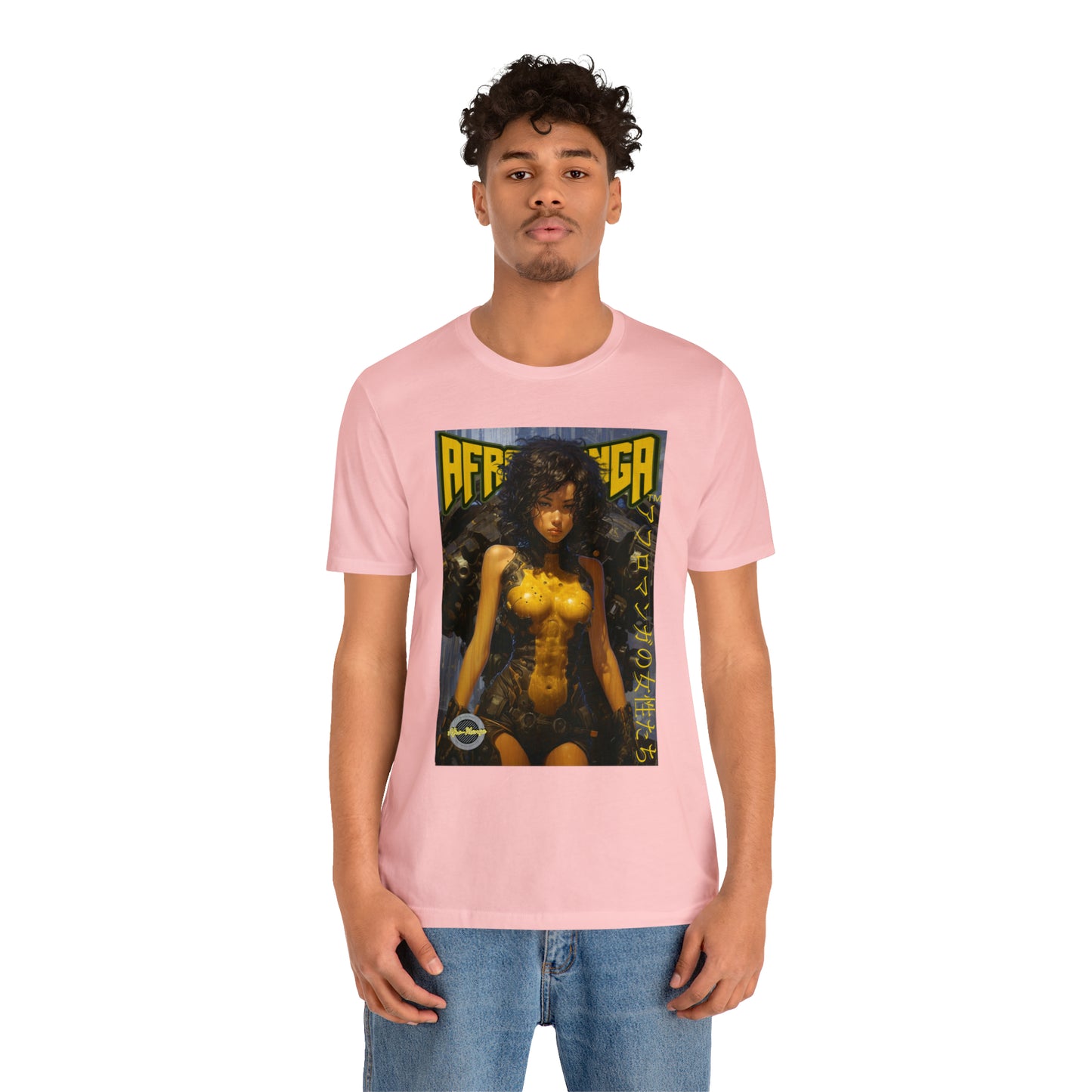 The Ladies of Afro Manga Unisex Jersey Short Sleeve Tee