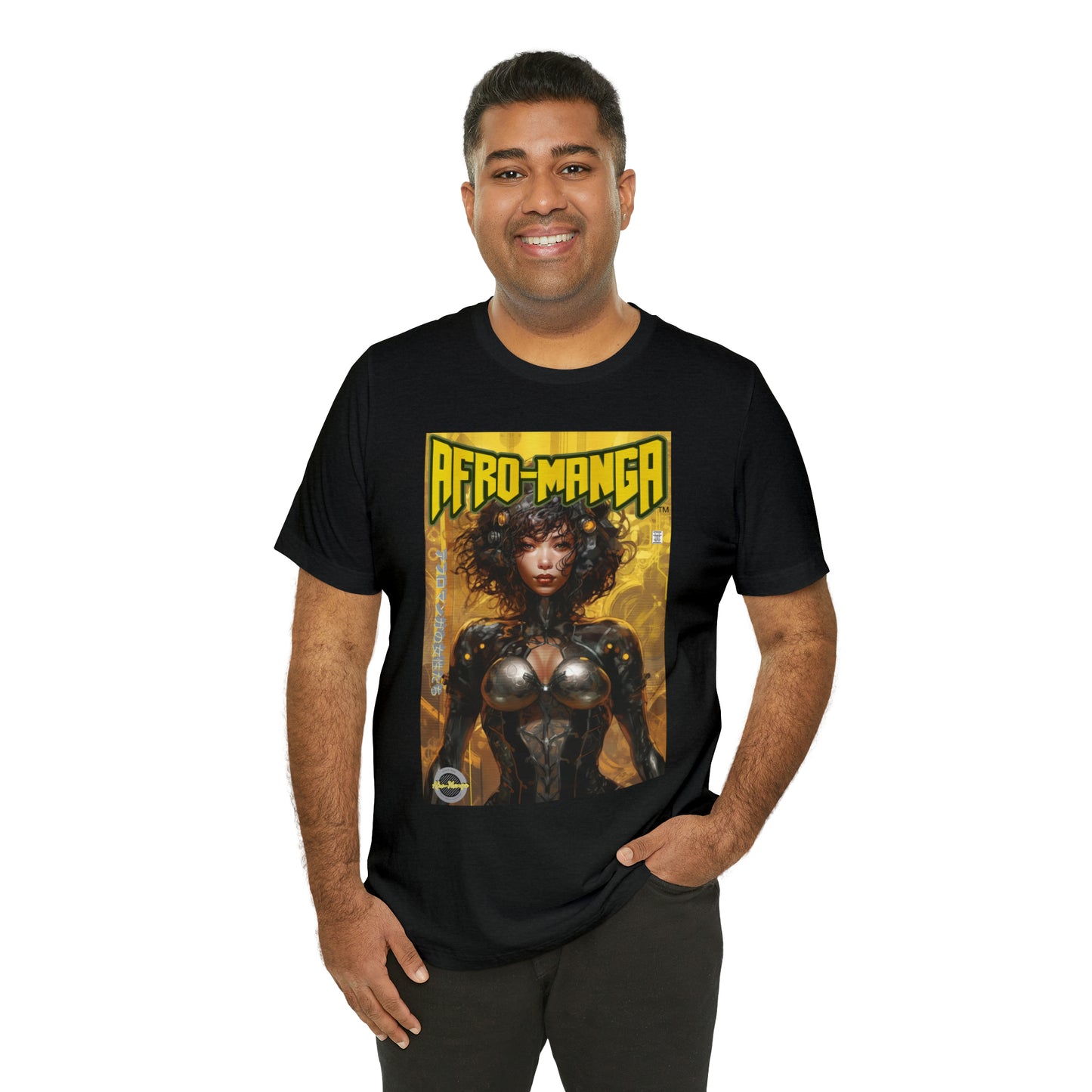 The Ladies of Afro-Manga Variant #1 Unisex Jersey Short Sleeve Tee