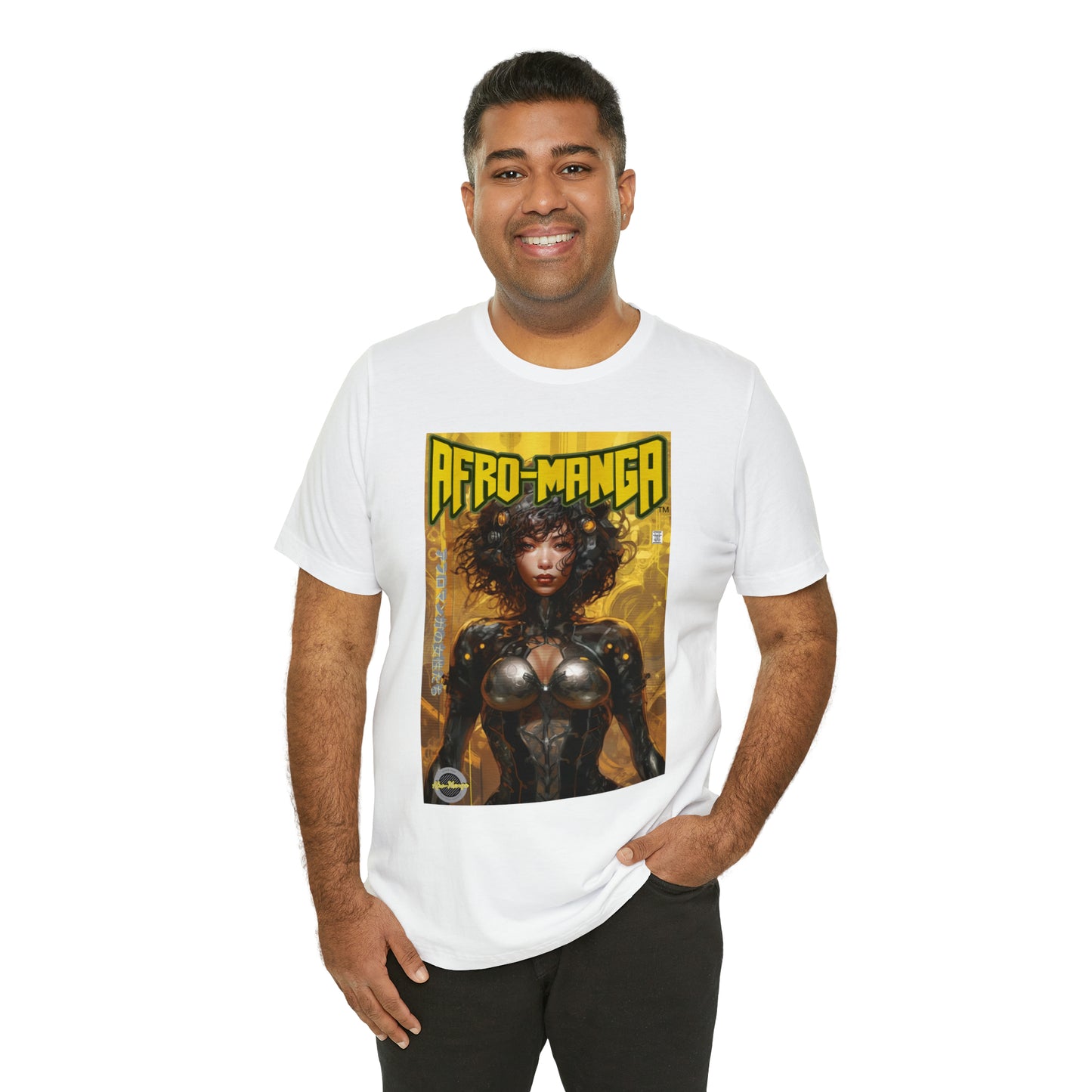 The Ladies of Afro-Manga Variant #1 Unisex Jersey Short Sleeve Tee