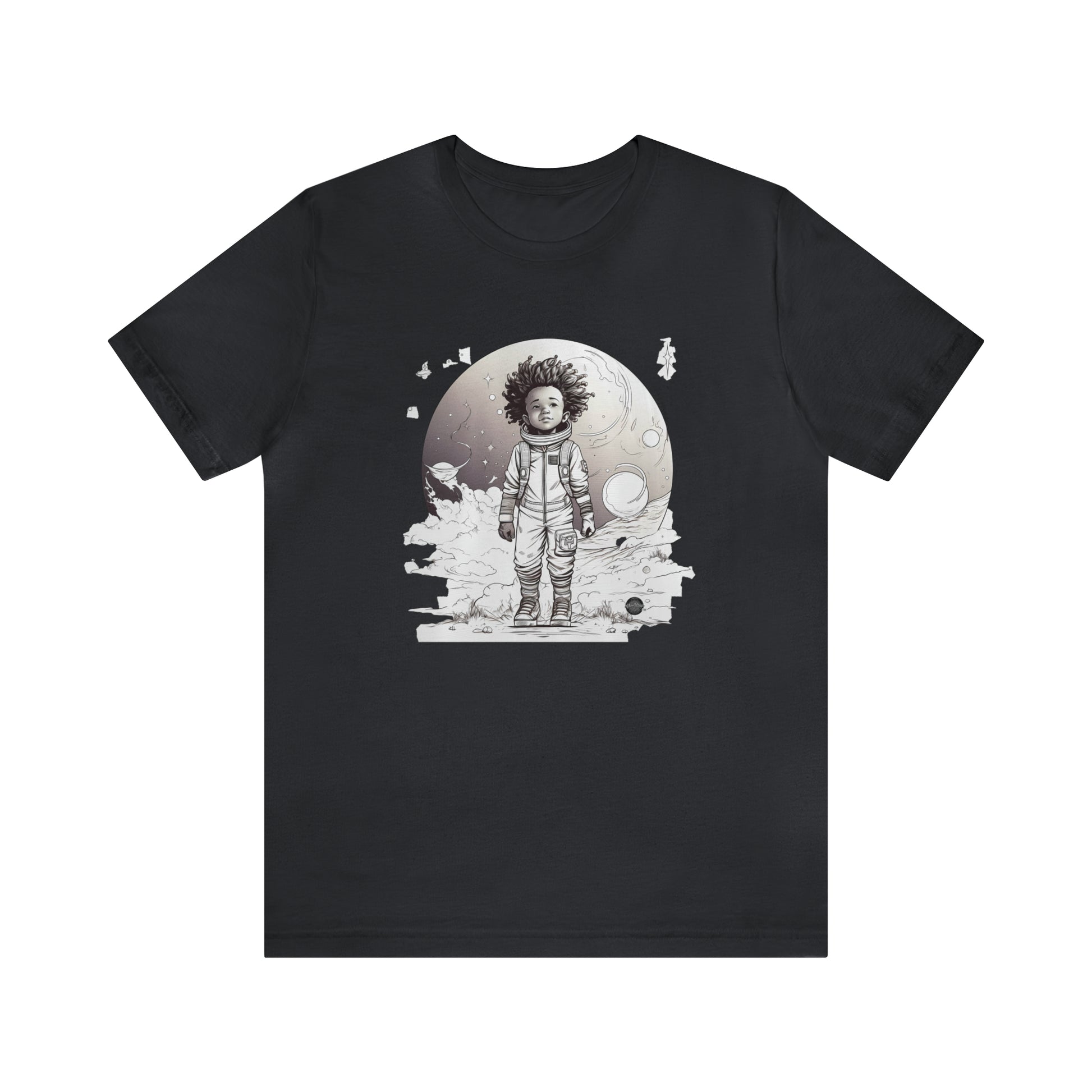 Space Cadet Unisex Jersey Short Sleeve Tee - Afro-MangaT-ShirtPrintify48280787071501980343