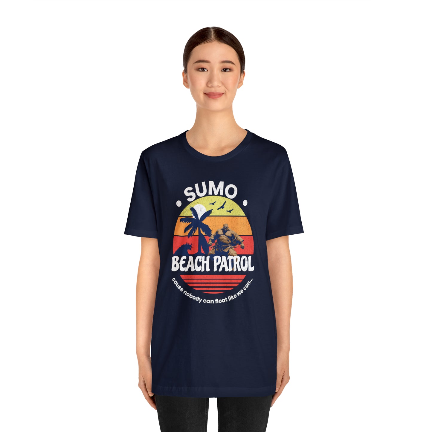 Sumo Beach Patrol Unisex Jersey Short Sleeve Tee