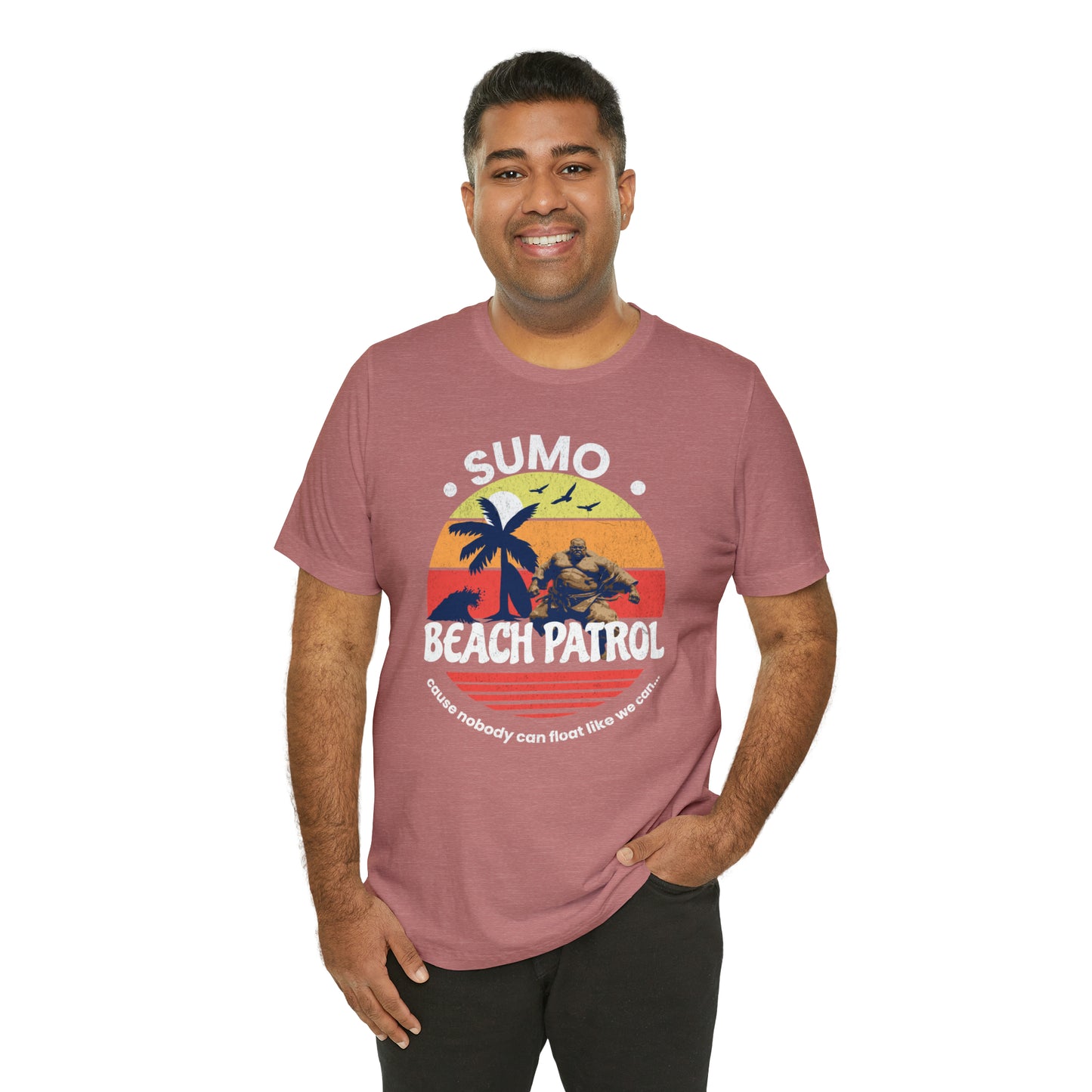 Sumo Beach Patrol Unisex Jersey Short Sleeve Tee