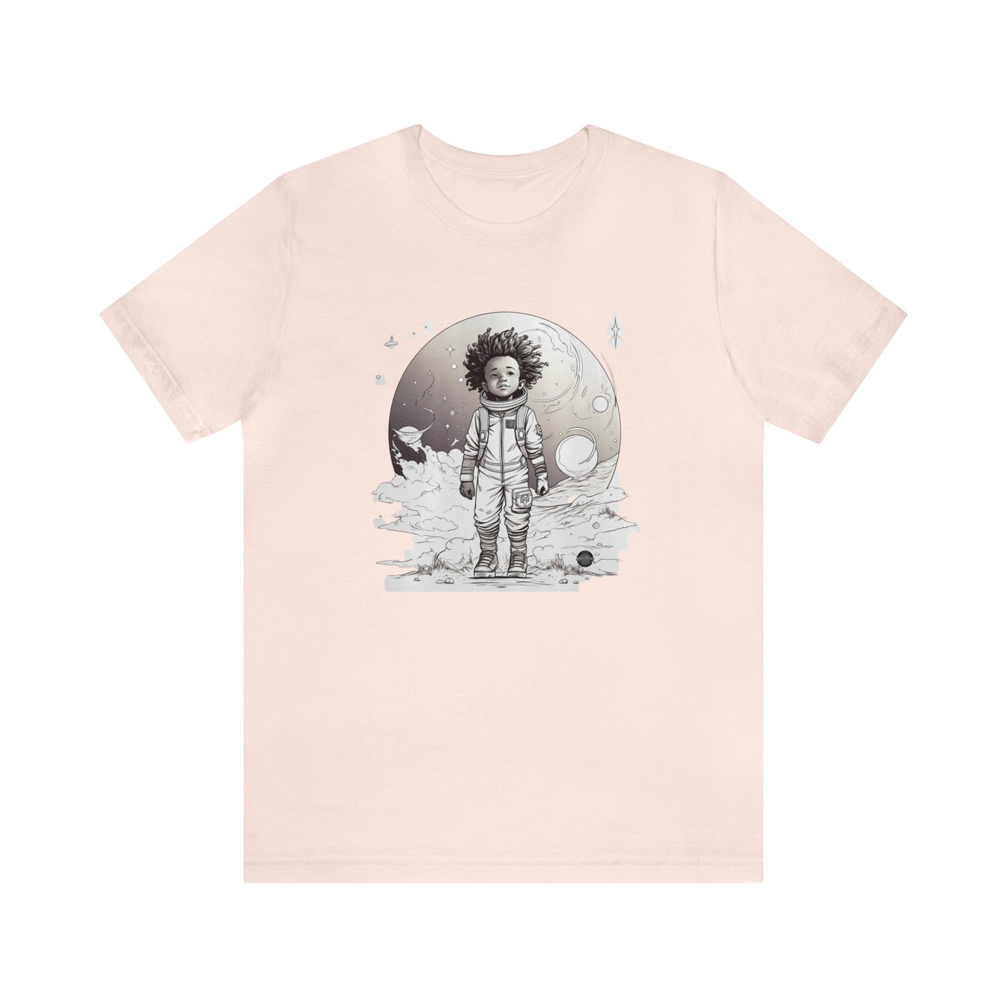 Space Cadet Unisex Jersey Short Sleeve Tee - Afro-MangaT-ShirtPrintify26366043050852329608