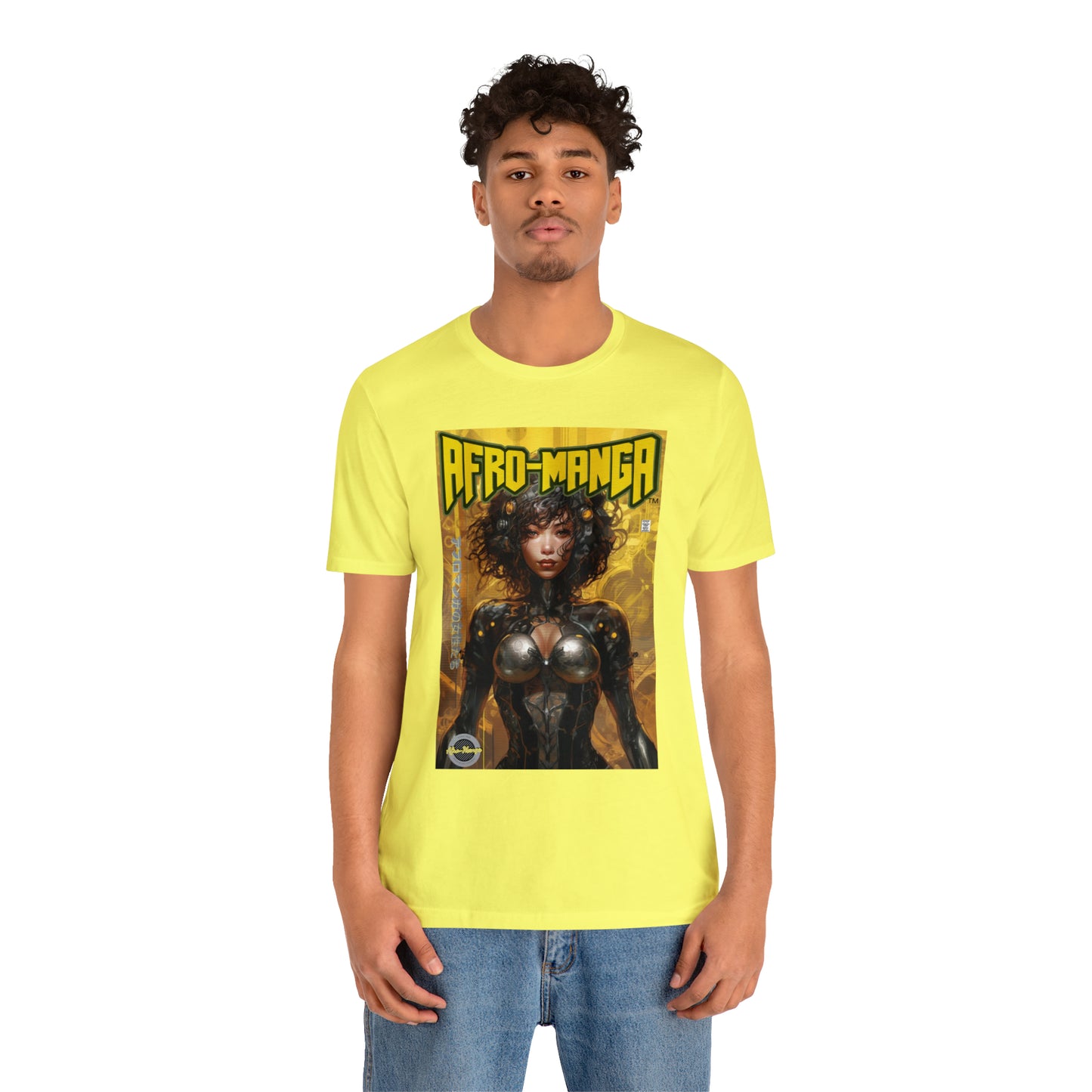 The Ladies of Afro-Manga Variant #1 Unisex Jersey Short Sleeve Tee