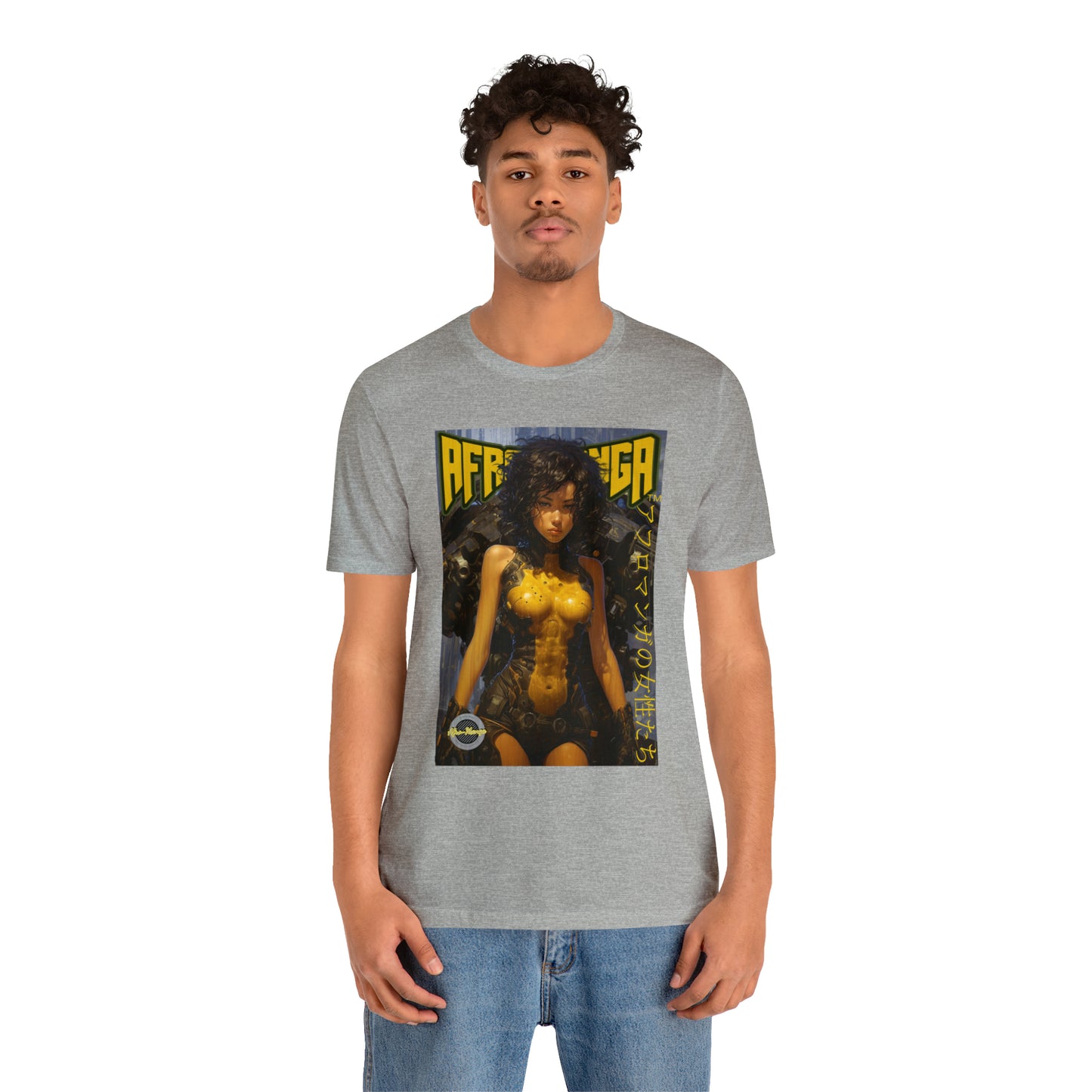 The Ladies of Afro Manga Unisex Jersey Short Sleeve Tee