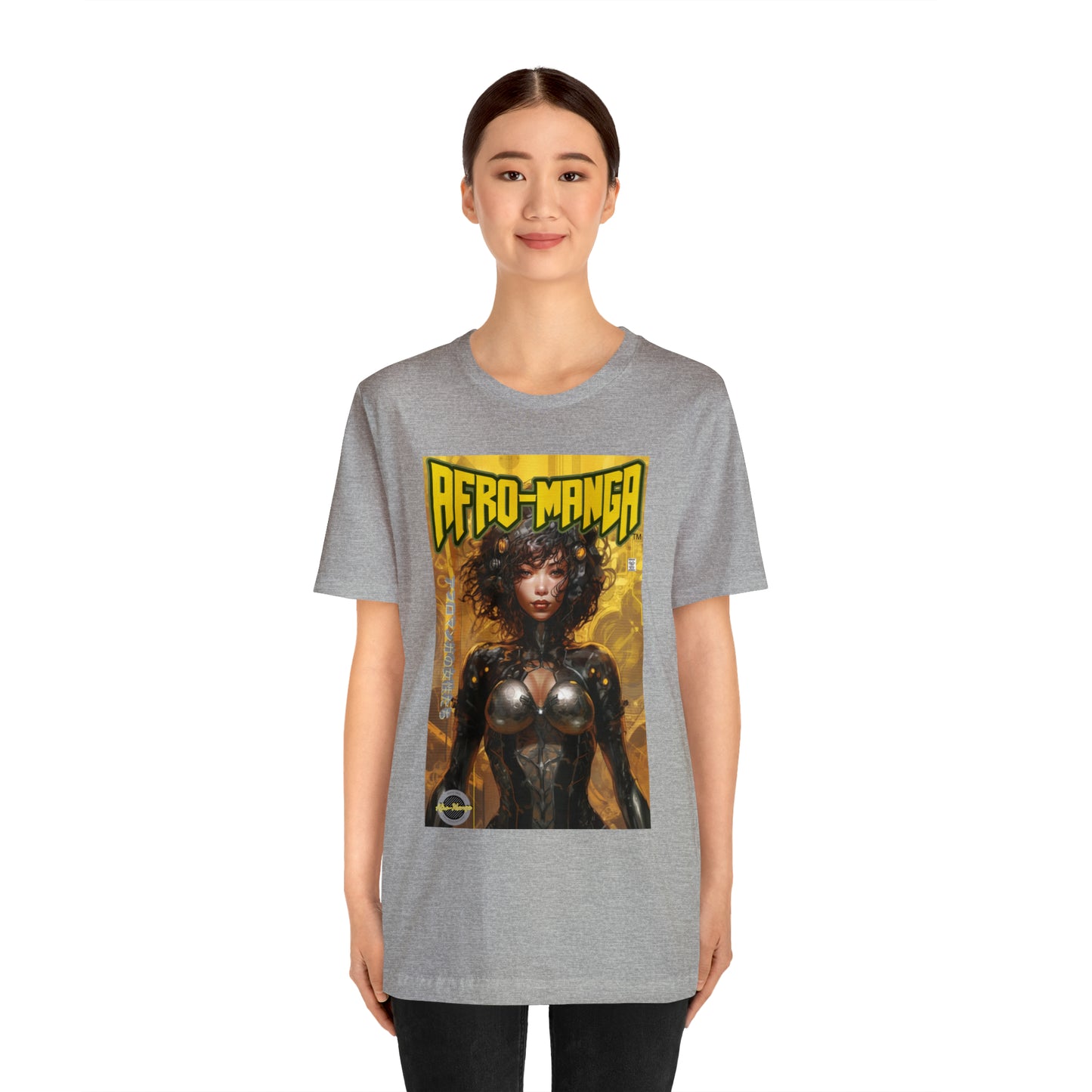 The Ladies of Afro-Manga Variant #1 Unisex Jersey Short Sleeve Tee