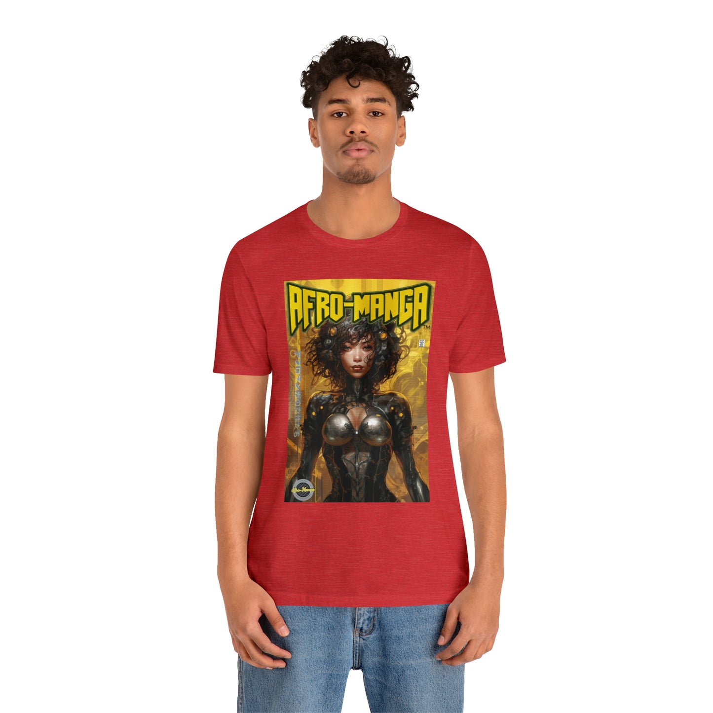 The Ladies of Afro-Manga Variant #1 Unisex Jersey Short Sleeve Tee