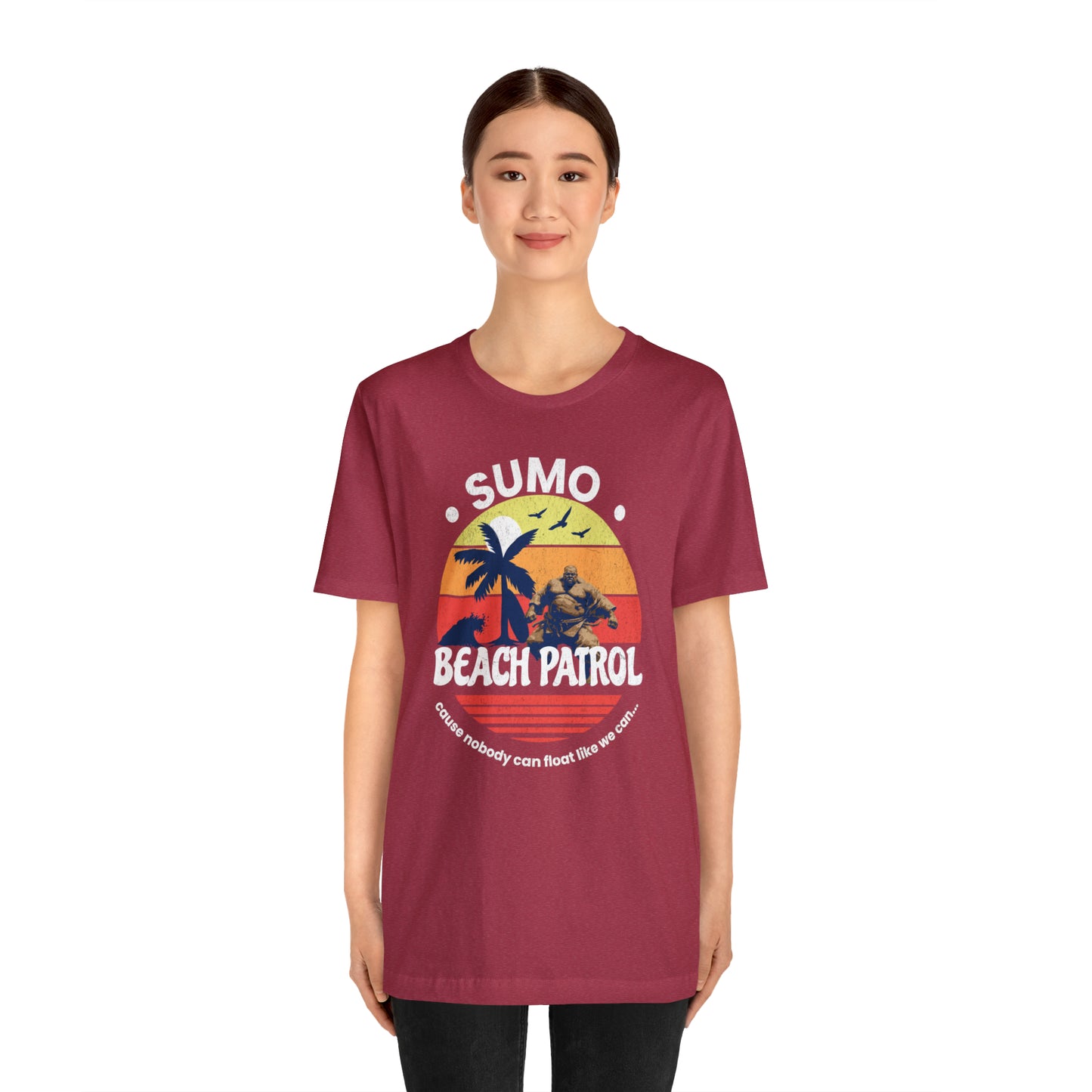 Sumo Beach Patrol Unisex Jersey Short Sleeve Tee