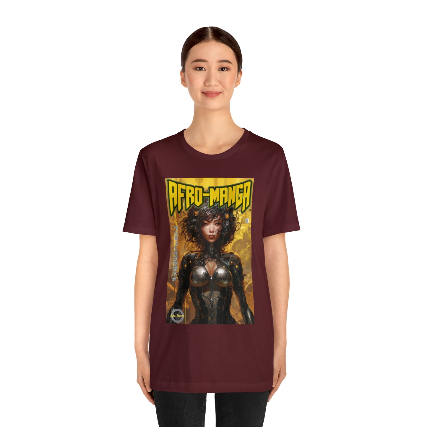 The Ladies of Afro-Manga Variant #1 Unisex Jersey Short Sleeve Tee