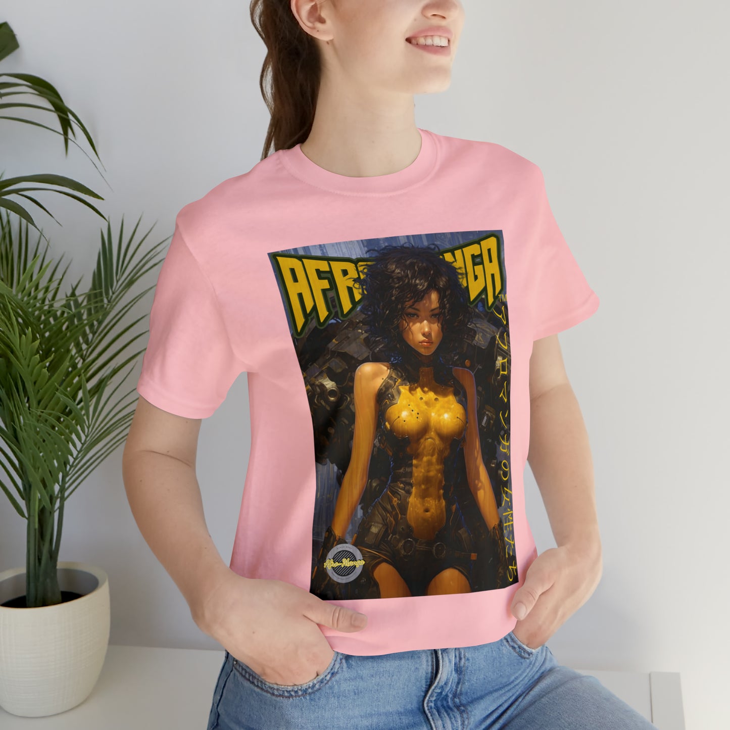 The Ladies of Afro Manga Unisex Jersey Short Sleeve Tee