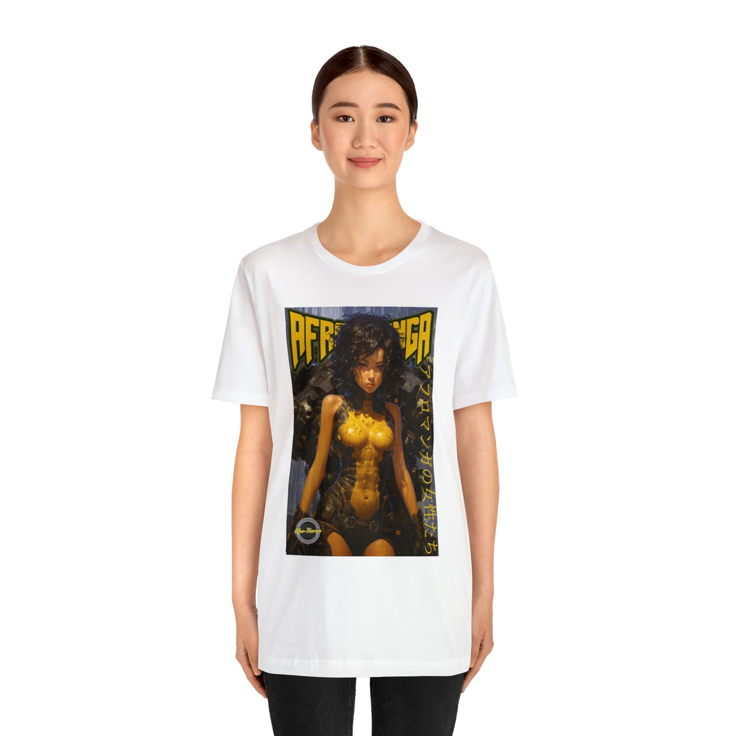 The Ladies of Afro Manga Unisex Jersey Short Sleeve Tee