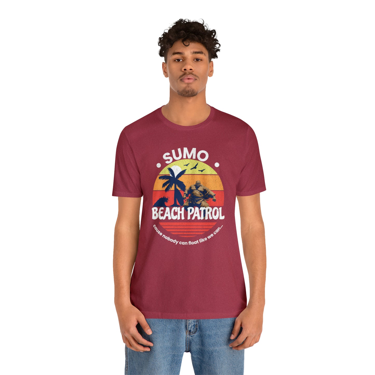 Sumo Beach Patrol Unisex Jersey Short Sleeve Tee