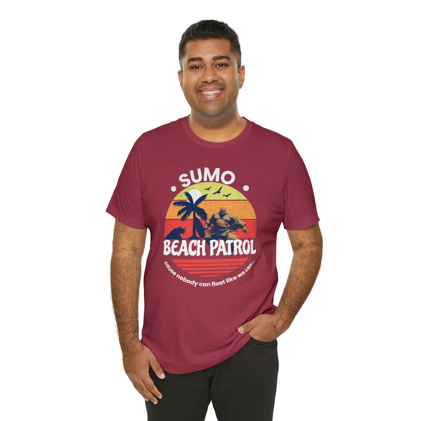 Sumo Beach Patrol Unisex Jersey Short Sleeve Tee