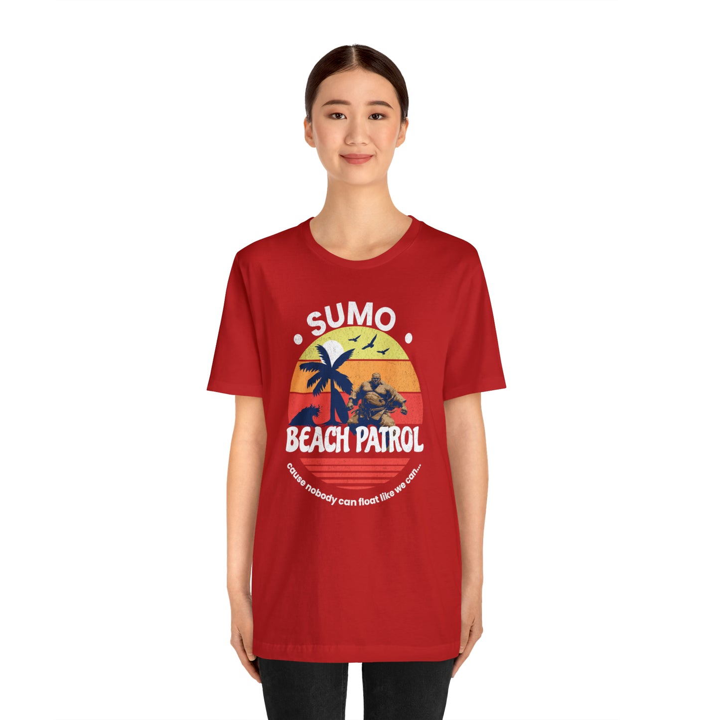 Sumo Beach Patrol Unisex Jersey Short Sleeve Tee