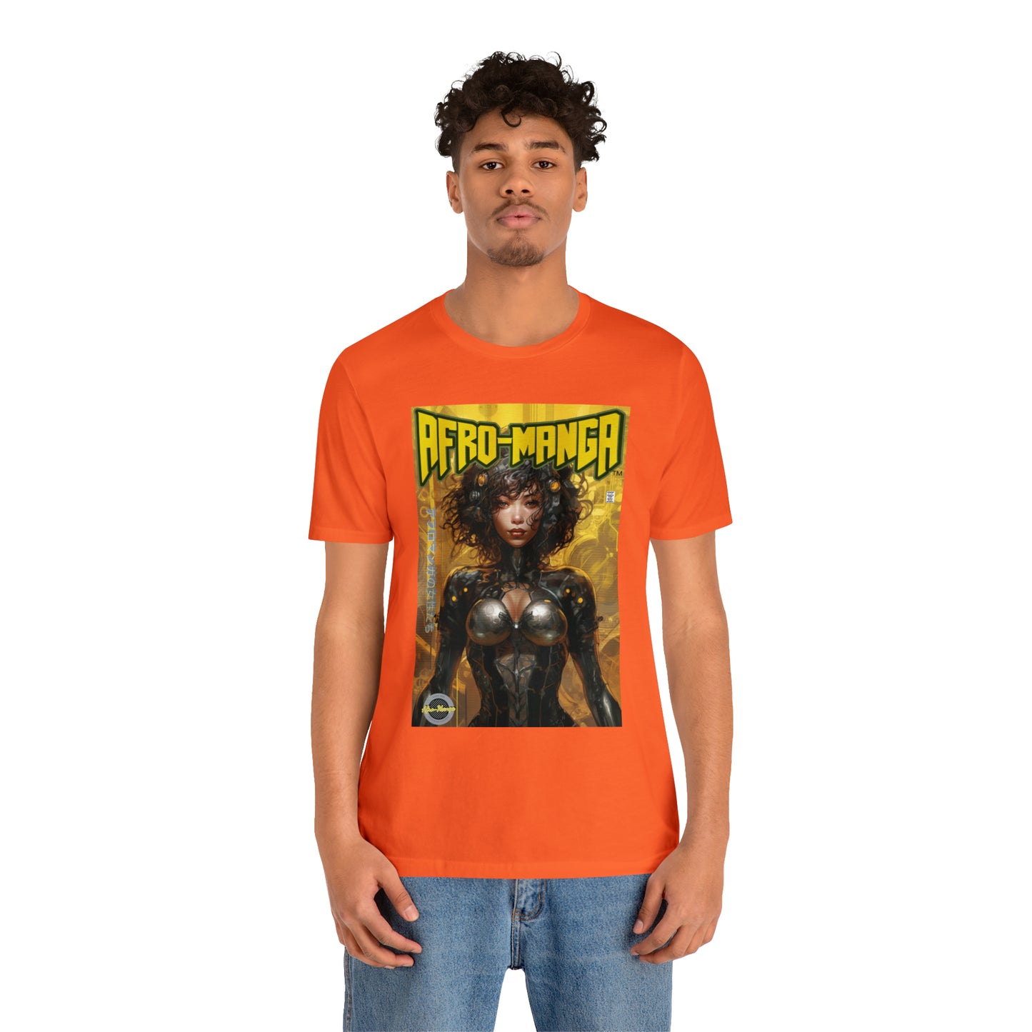 The Ladies of Afro-Manga Variant #1 Unisex Jersey Short Sleeve Tee