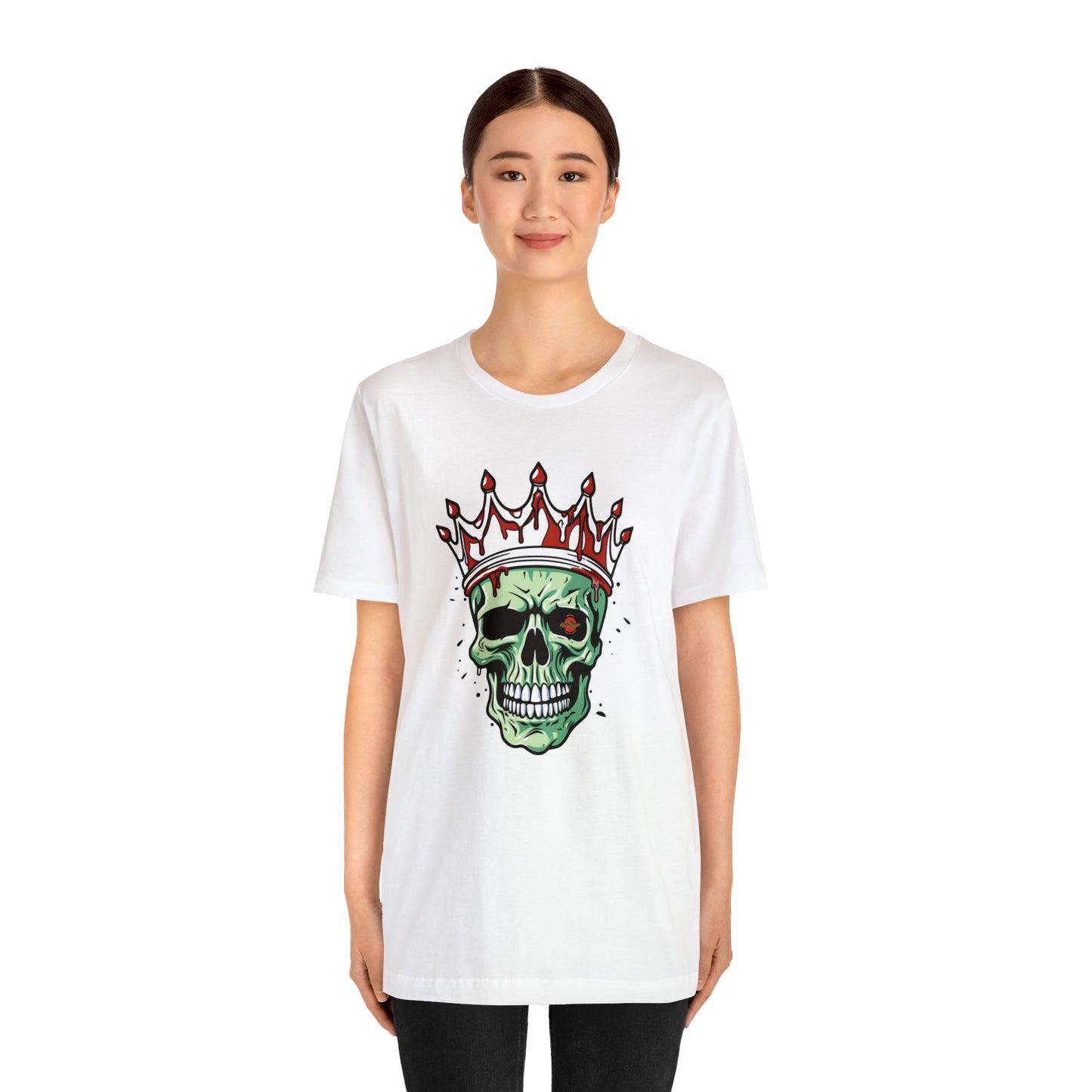 Bloody Skull Unisex Jersey Short Sleeve Tee - Afro-MangaAfro-MangaPrintify23686924688022672892