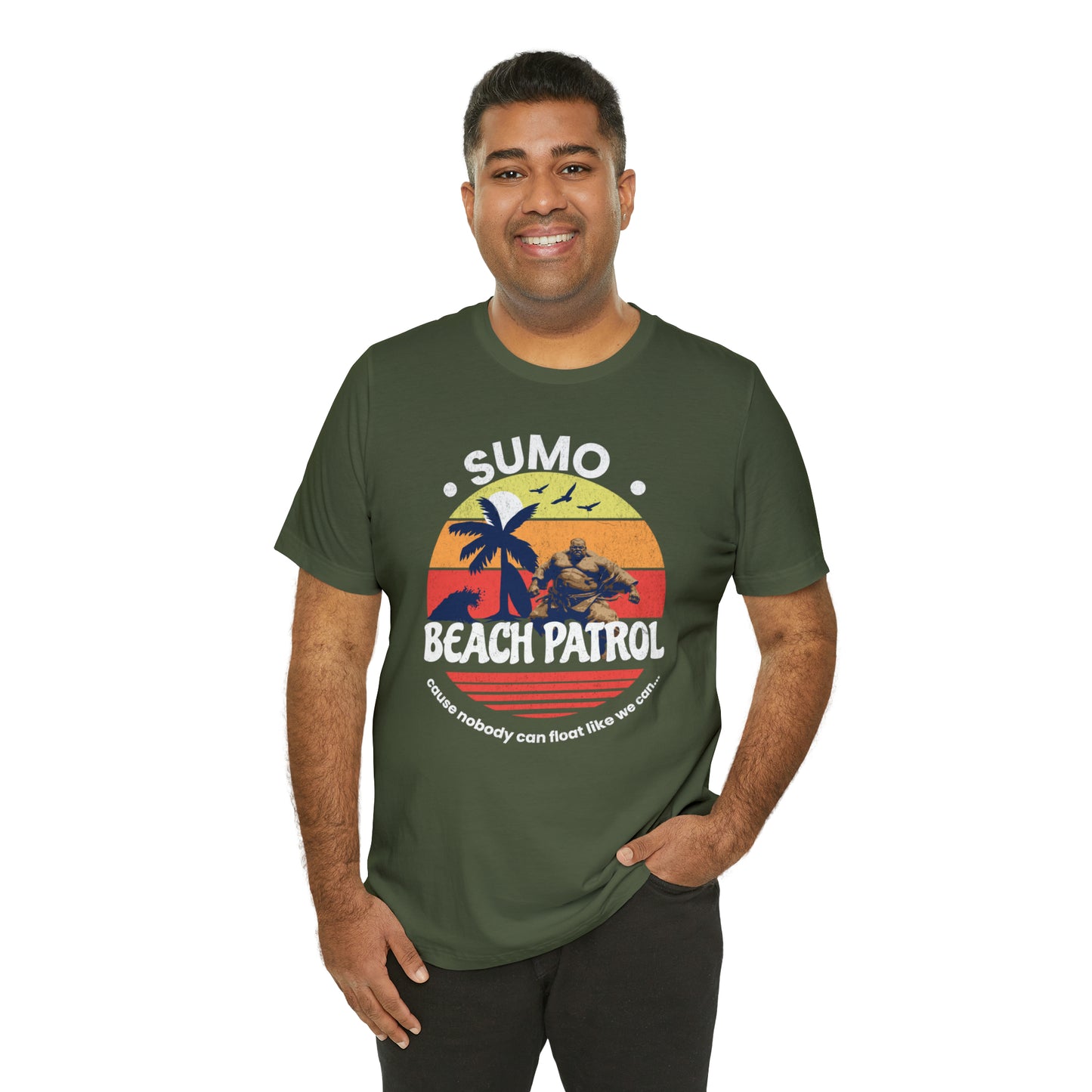 Sumo Beach Patrol Unisex Jersey Short Sleeve Tee