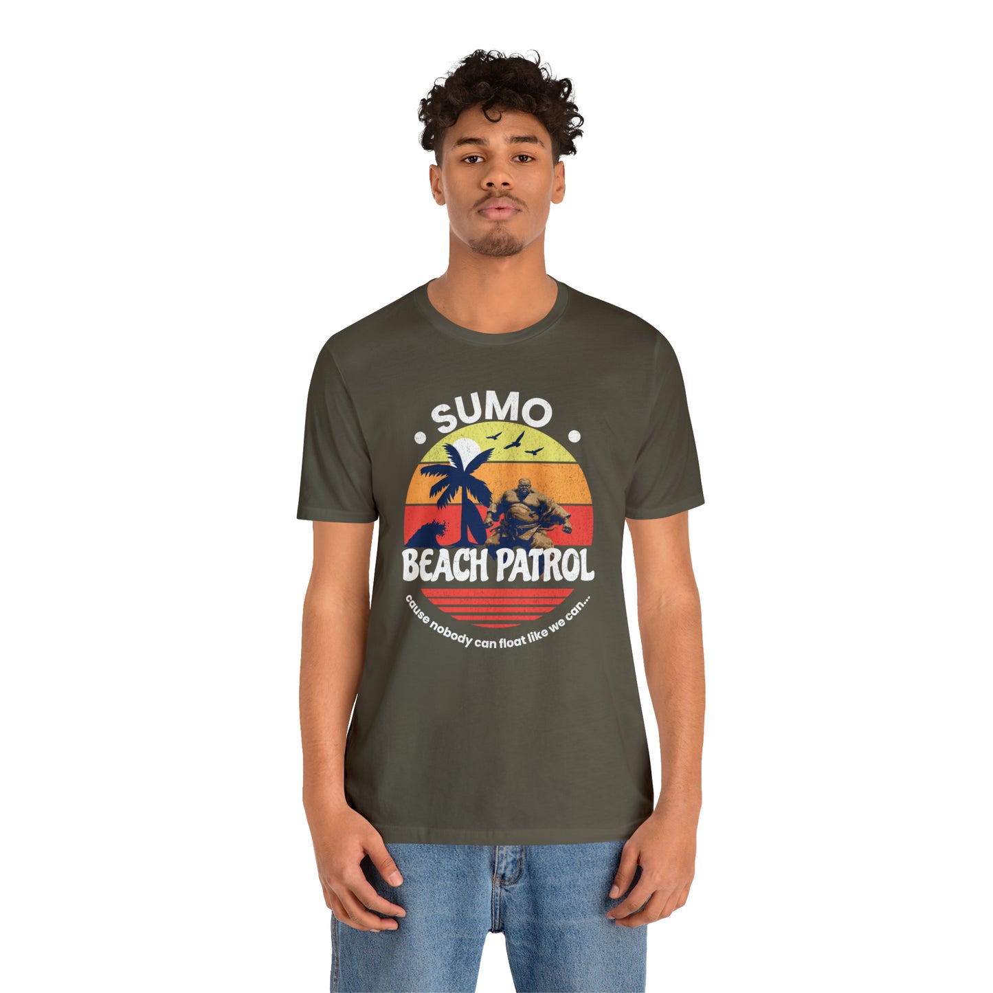 Sumo Beach Patrol Unisex Jersey Short Sleeve Tee