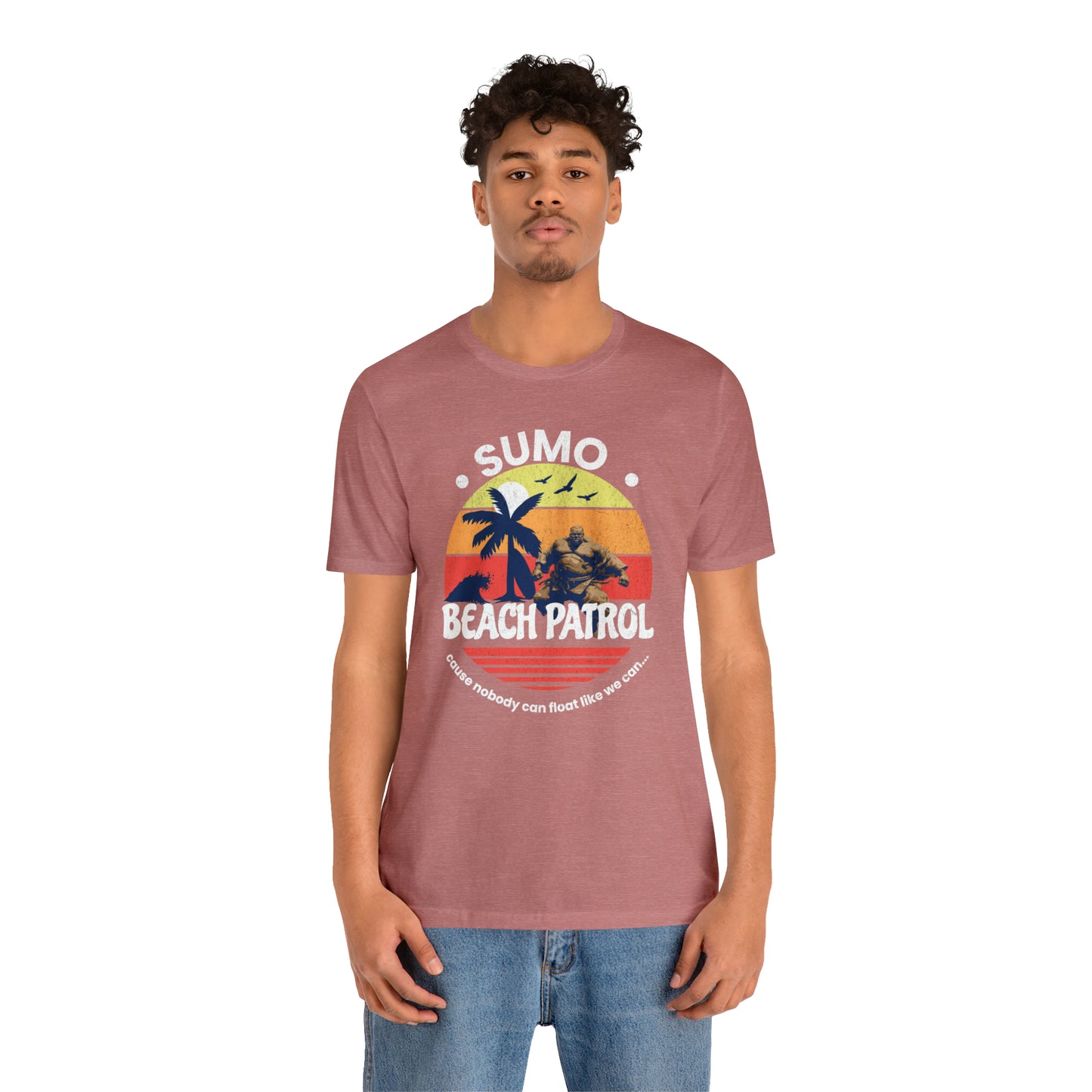 Sumo Beach Patrol Unisex Jersey Short Sleeve Tee