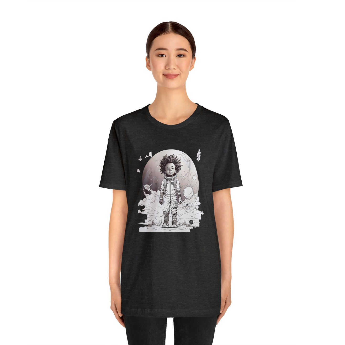 Space Cadet Unisex Jersey Short Sleeve Tee - Afro-MangaT-ShirtPrintify19955606113365151146