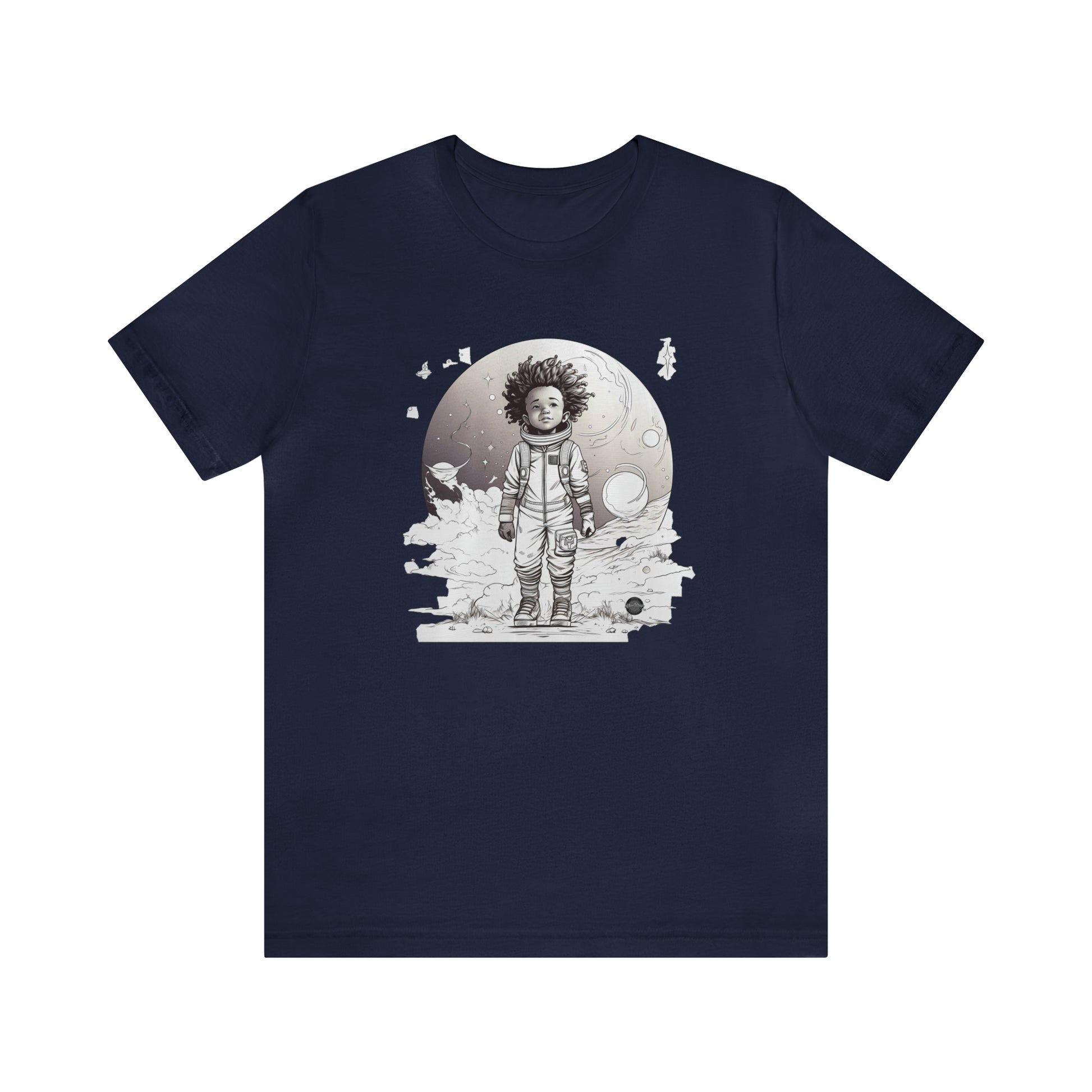 Space Cadet Unisex Jersey Short Sleeve Tee - Afro-MangaT-ShirtPrintify26366043050852329608