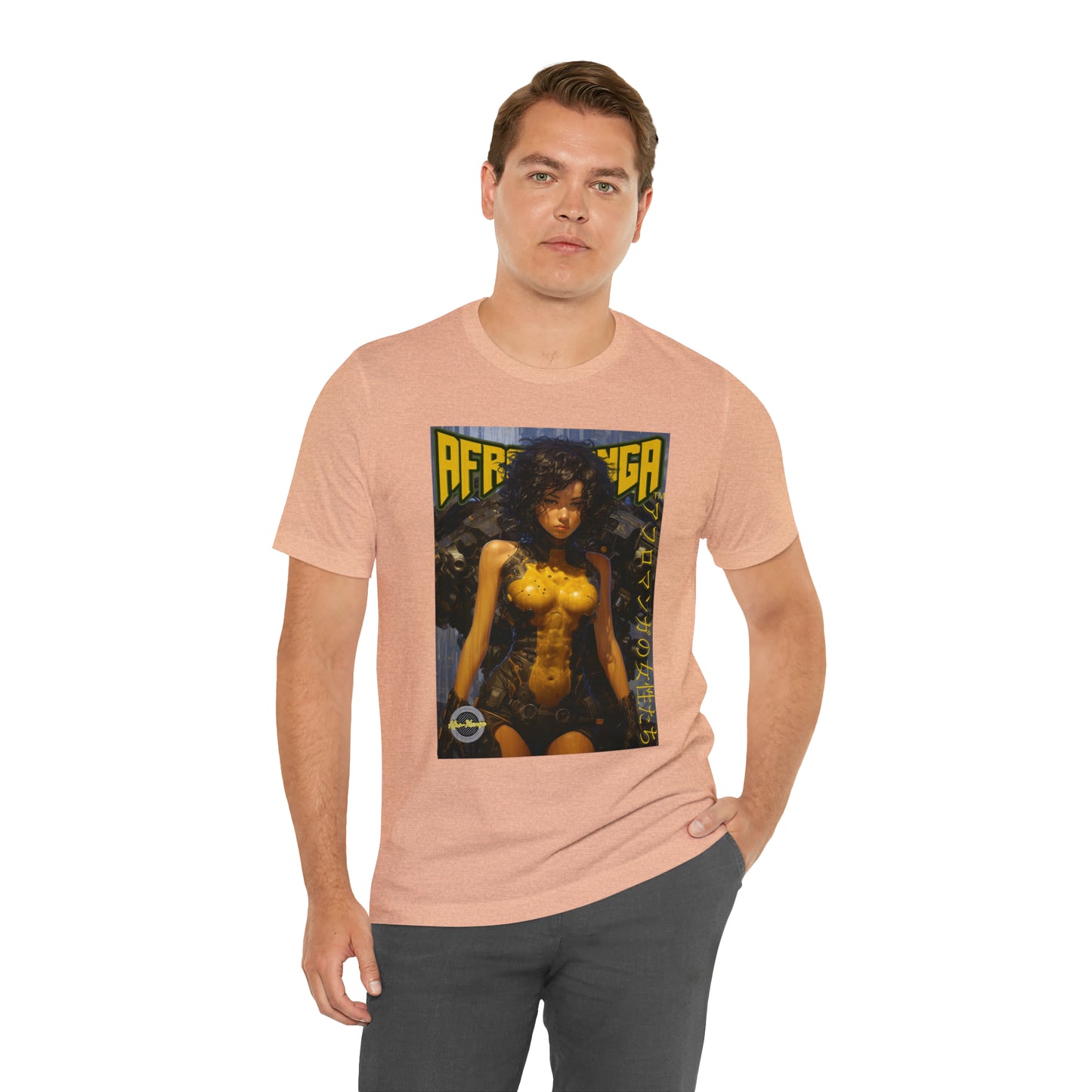 The Ladies of Afro Manga Unisex Jersey Short Sleeve Tee