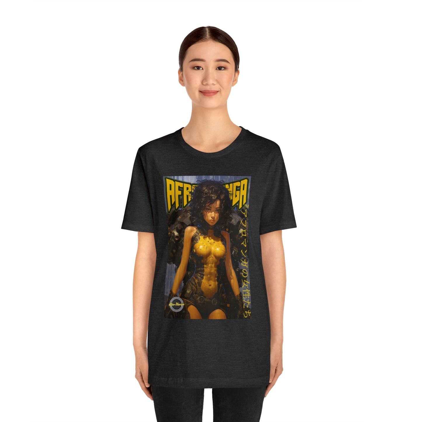 The Ladies of Afro Manga Unisex Jersey Short Sleeve Tee