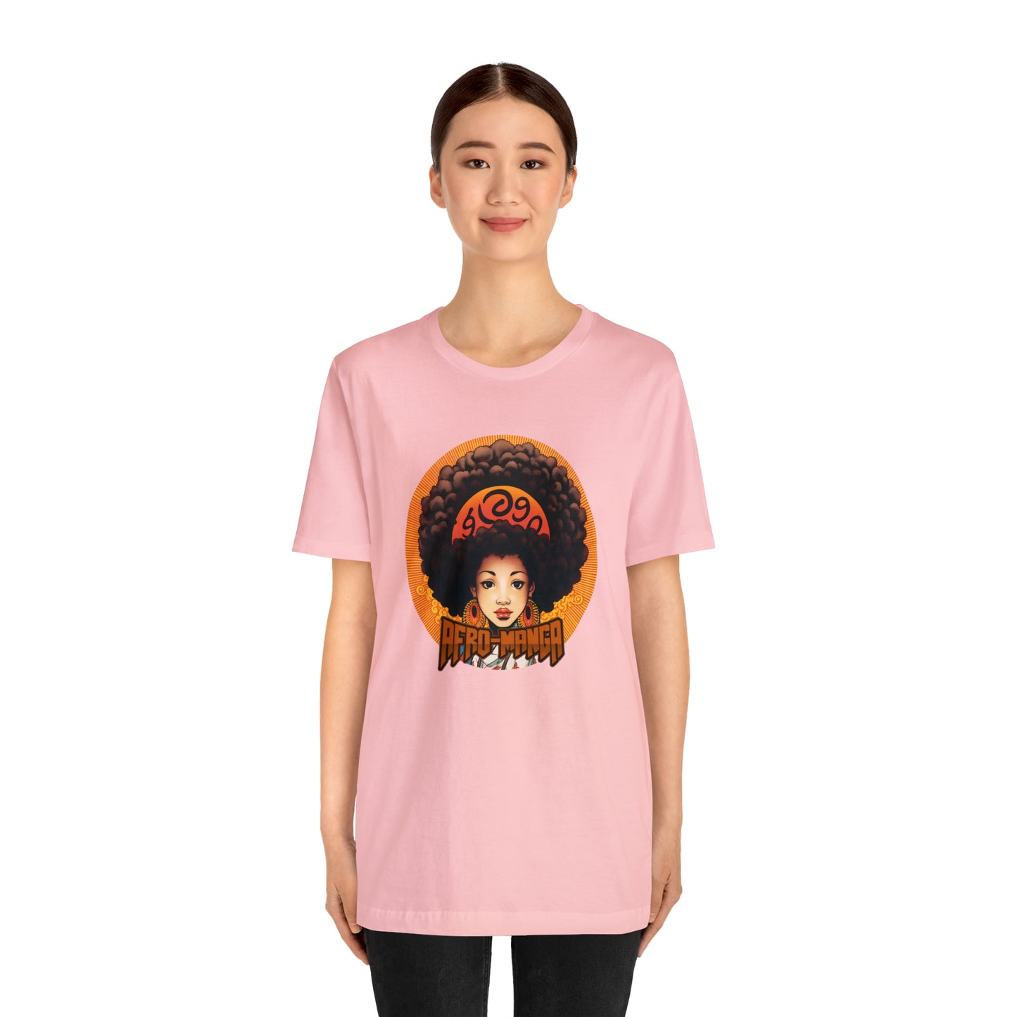 Tokio Rose Variant Unisex Jersey Short Sleeve Tee