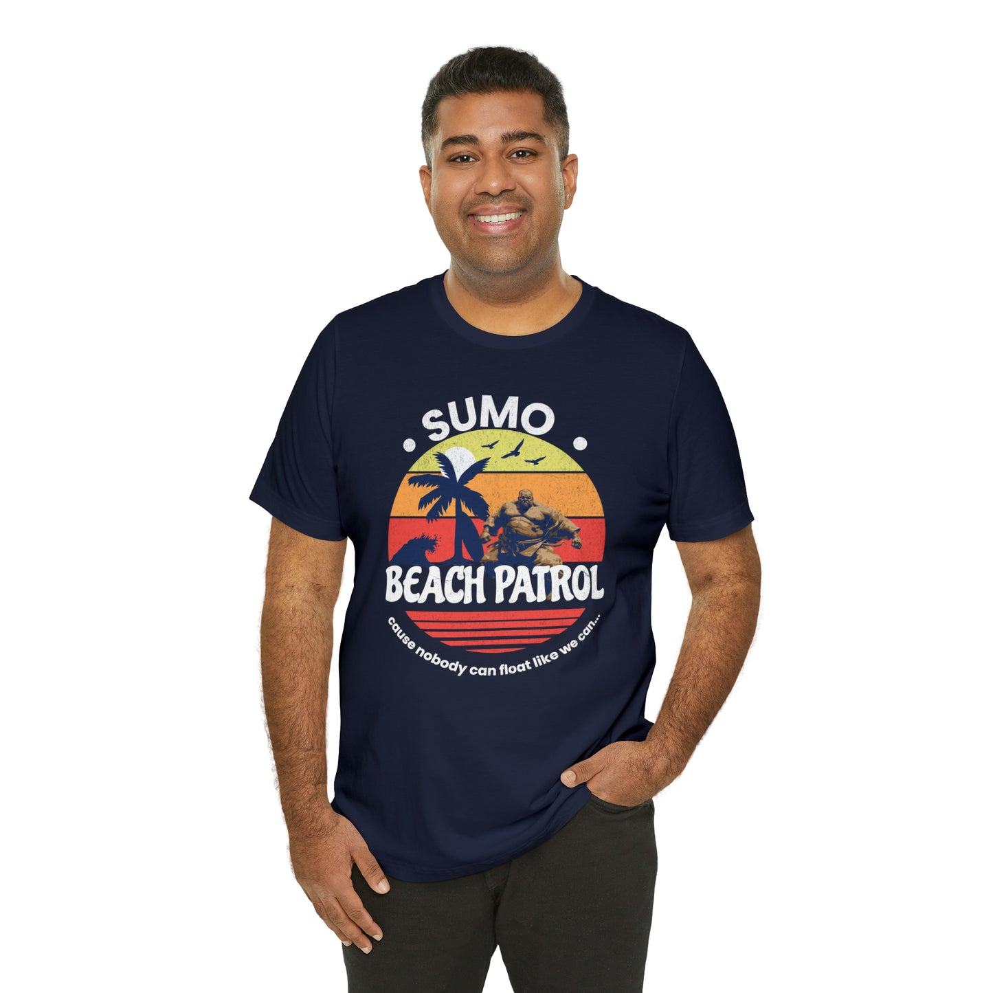 Sumo Beach Patrol Unisex Jersey Short Sleeve Tee