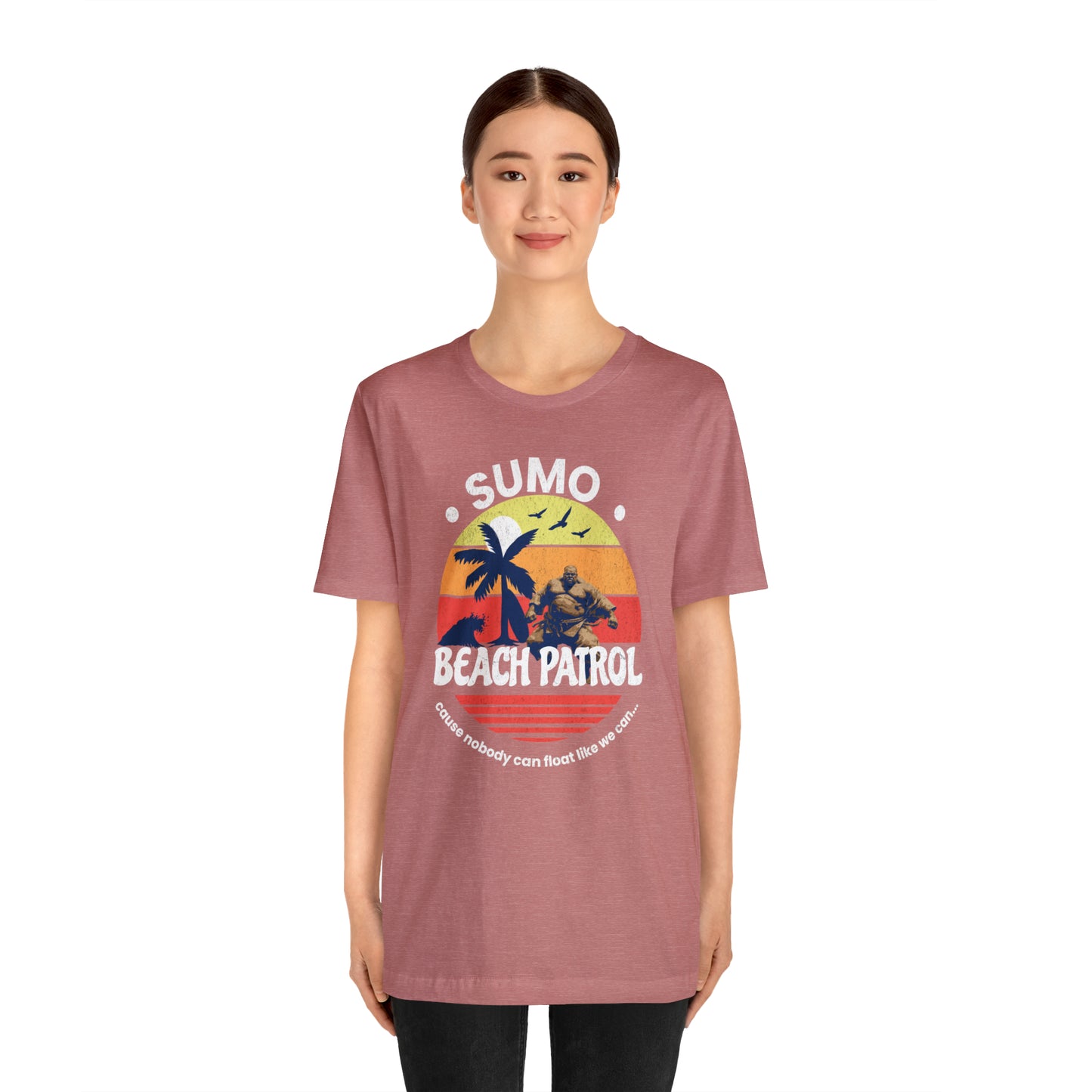 Sumo Beach Patrol Unisex Jersey Short Sleeve Tee