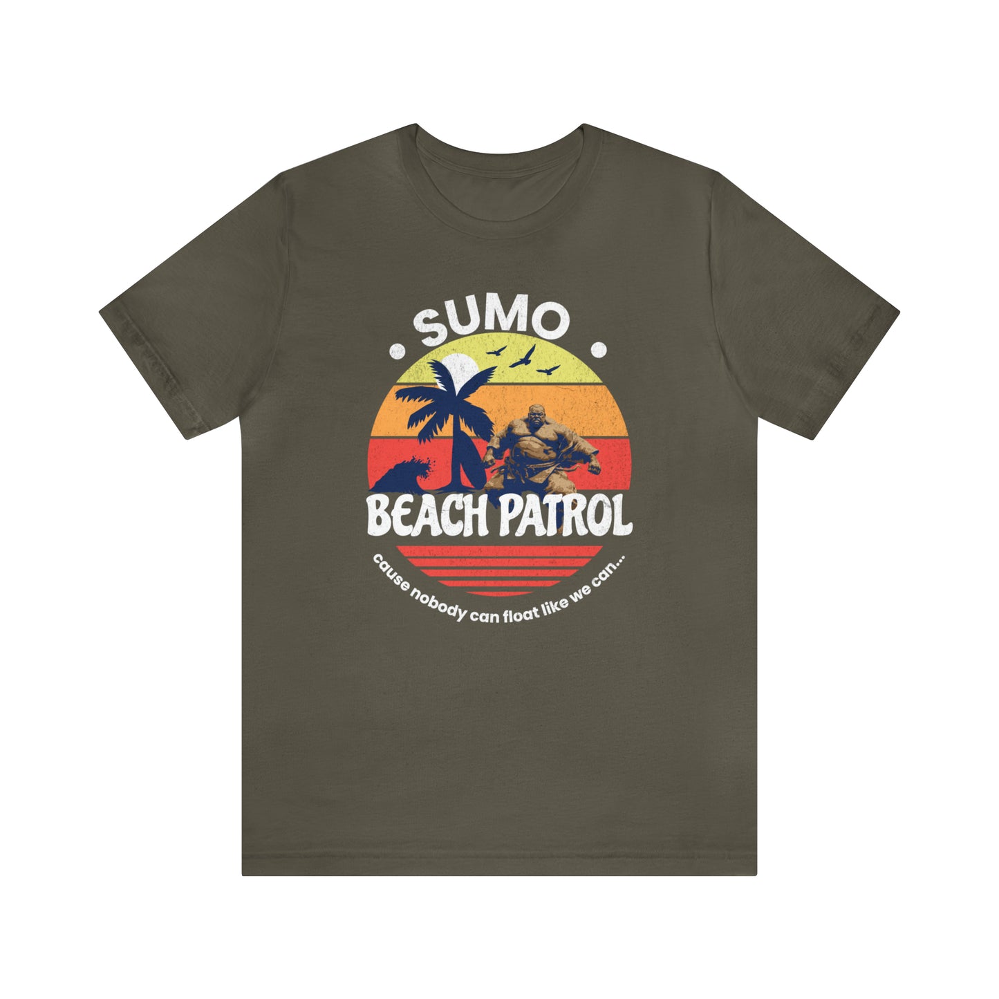 Sumo Beach Patrol Unisex Jersey Short Sleeve Tee