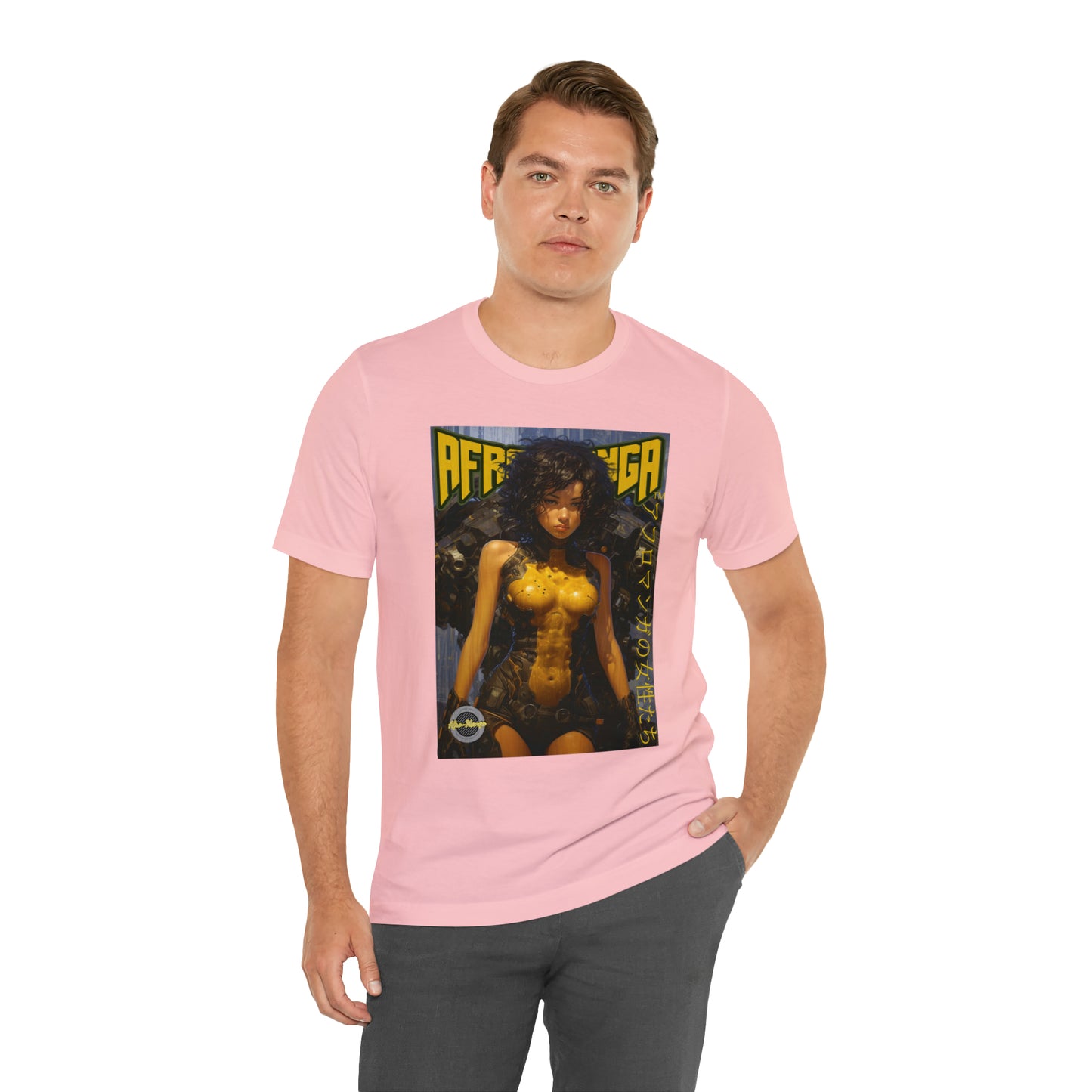 The Ladies of Afro Manga Unisex Jersey Short Sleeve Tee