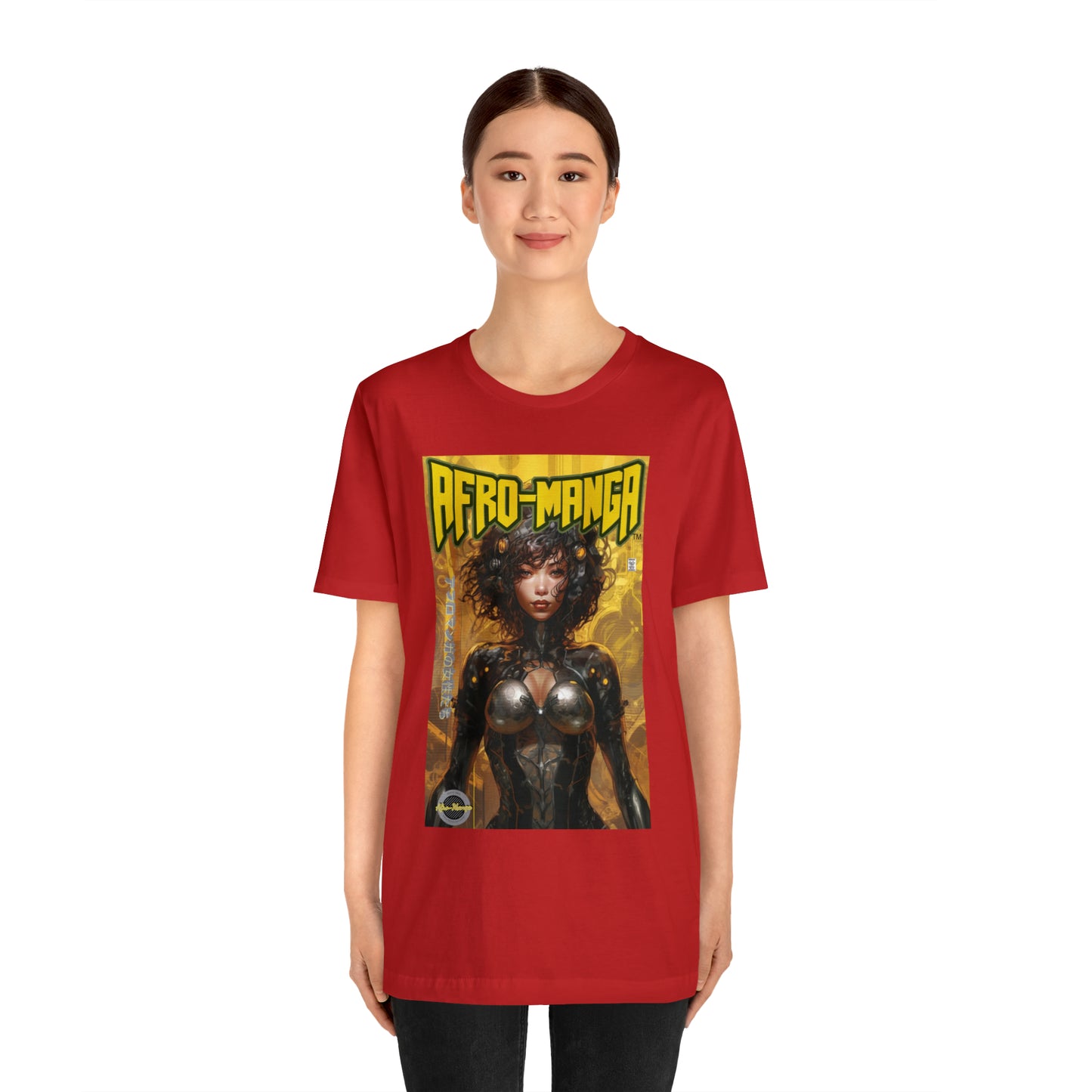 The Ladies of Afro-Manga Variant #1 Unisex Jersey Short Sleeve Tee